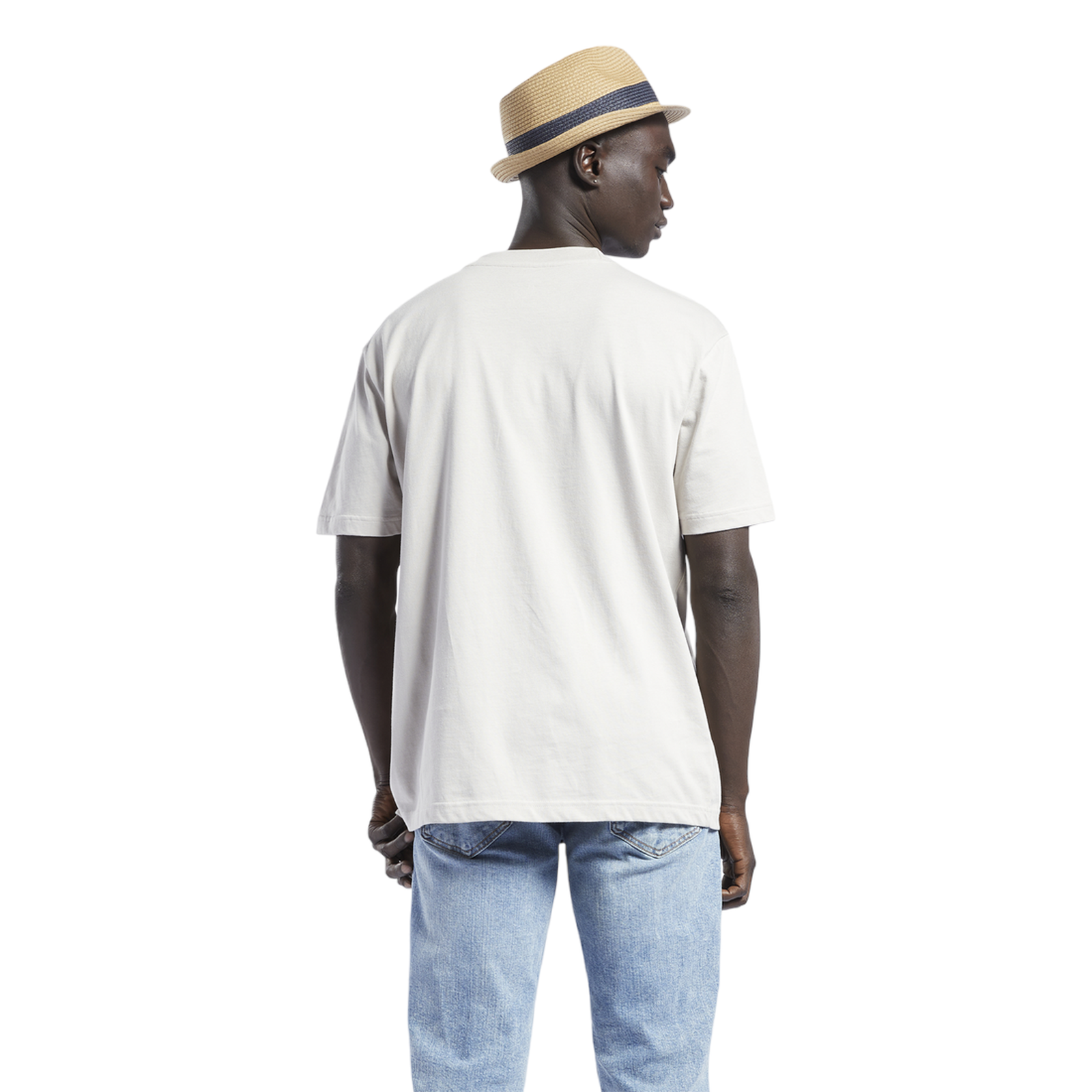 Reebok Classics Starcrest T-Shirt - Beige - ViaductClothing - -