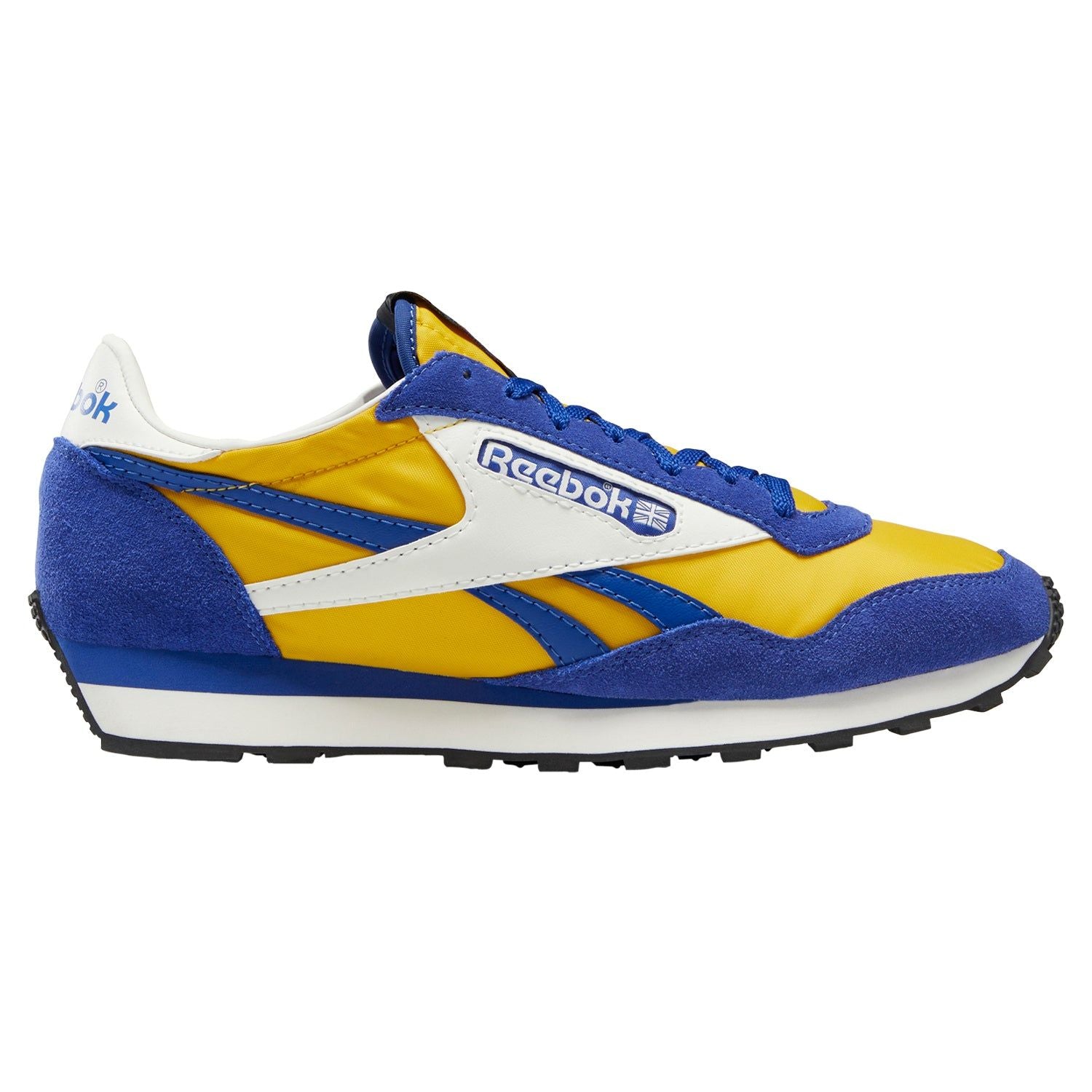 Reebok Classics Unisex Aztec AZ II Shoes - Yellow, Cobalt & Chalk - ViaductClothing - -