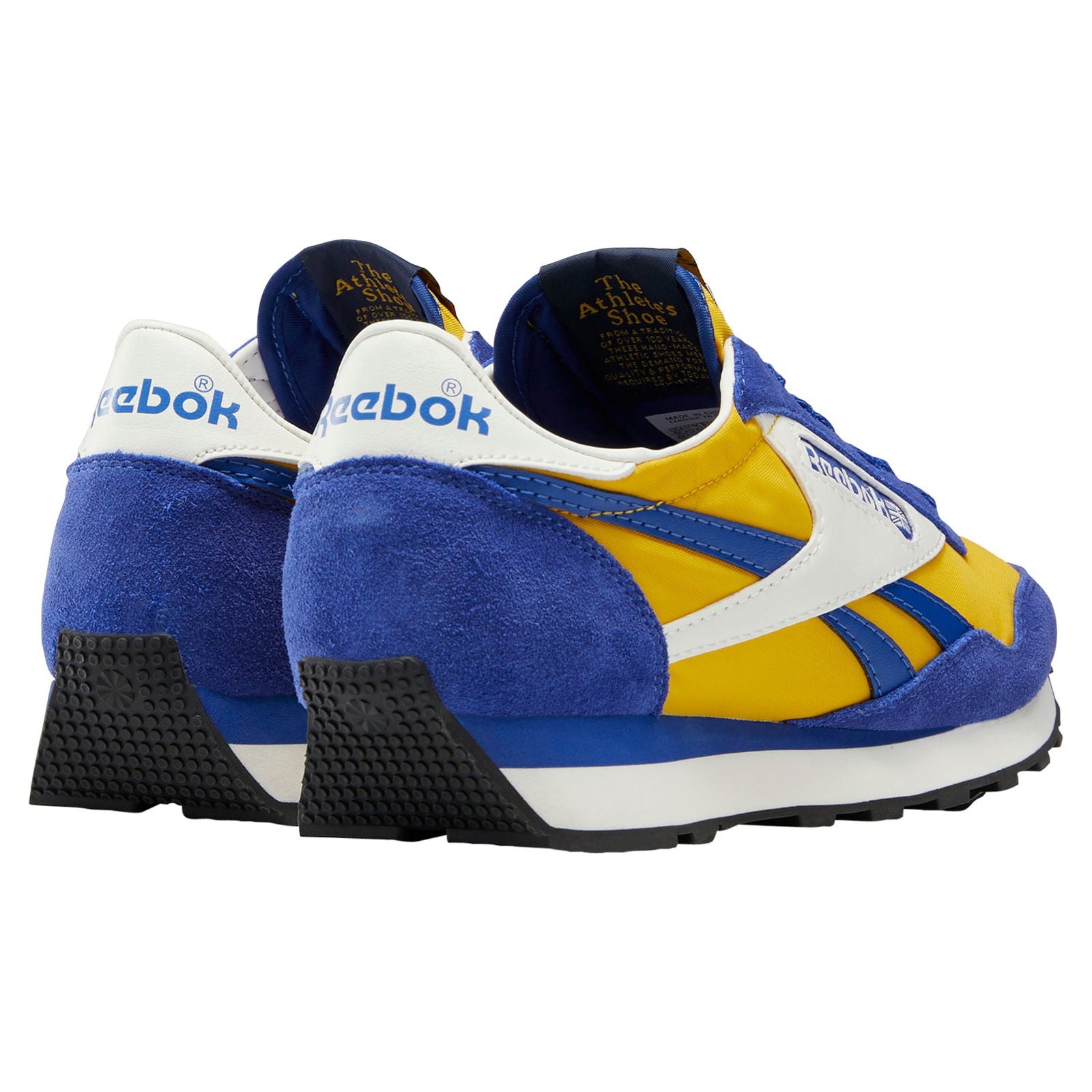 Reebok Classics Unisex Aztec AZ II Shoes - Yellow, Cobalt & Chalk - ViaductClothing - -