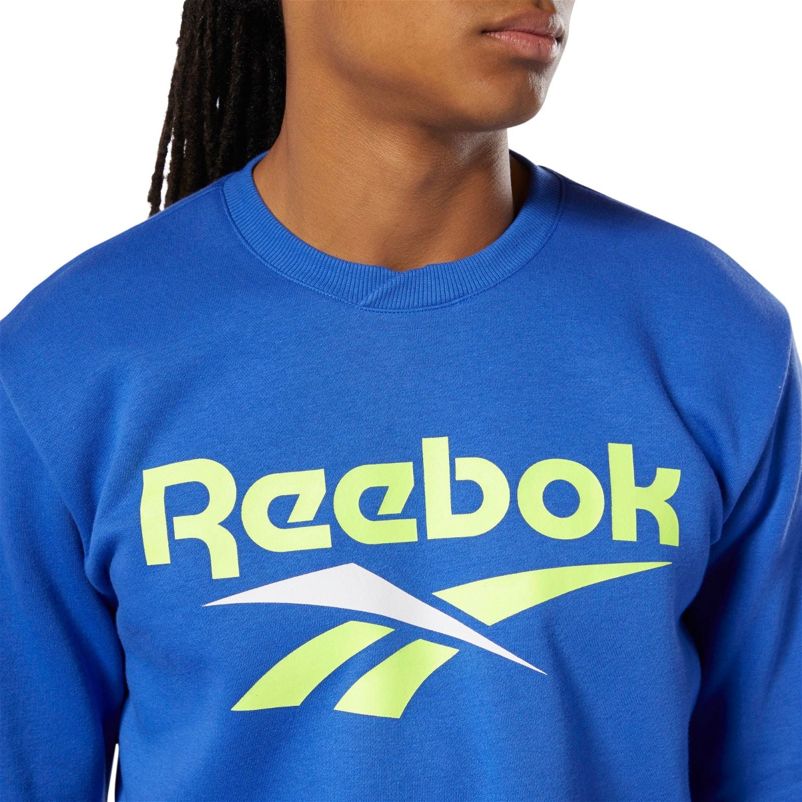 Reebok Classics Vector Crewneck Sweatshirt - Blue - ViaductClothing -  -