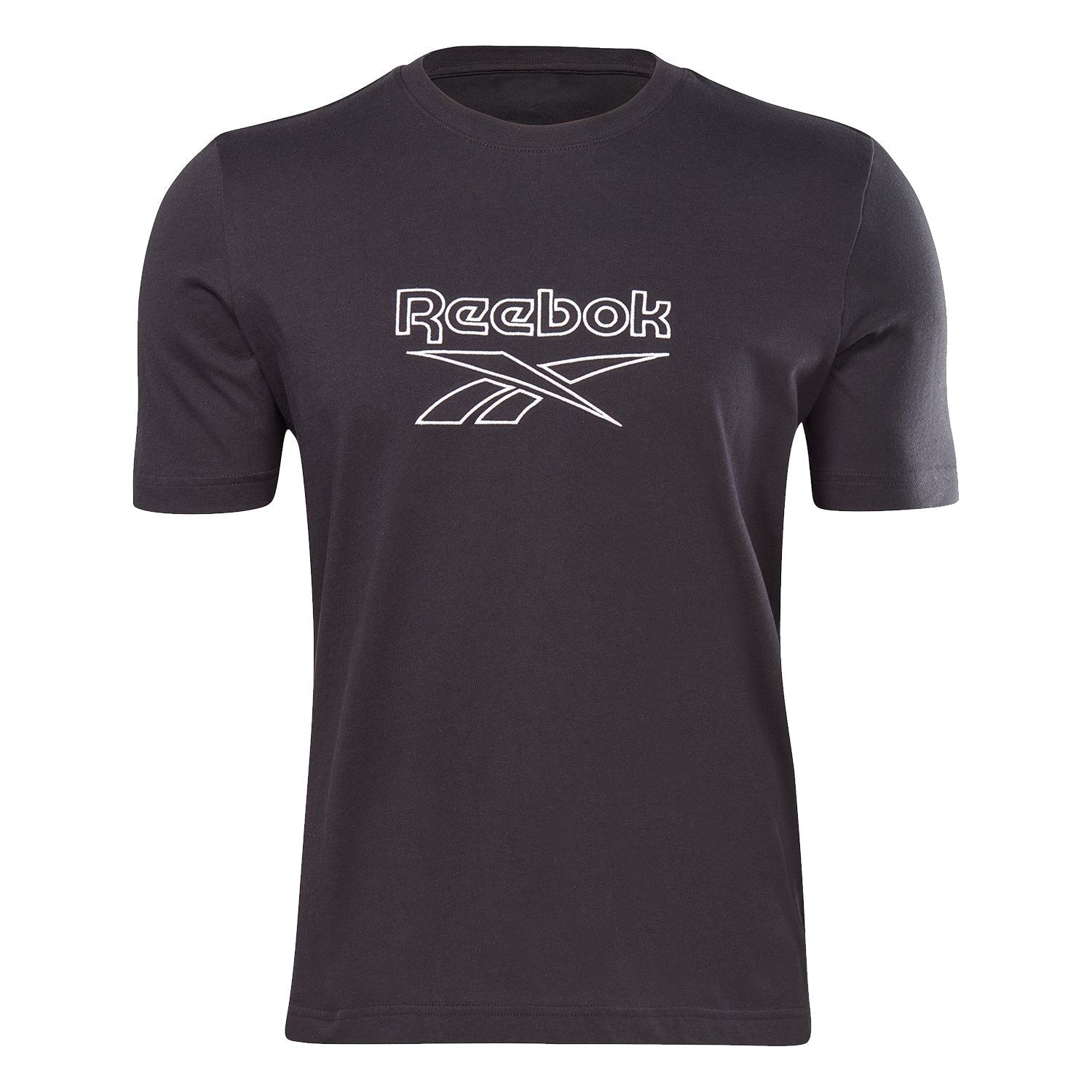 Reebok Classics Vector Logo T-Shirt - Black - ViaductClothing - -
