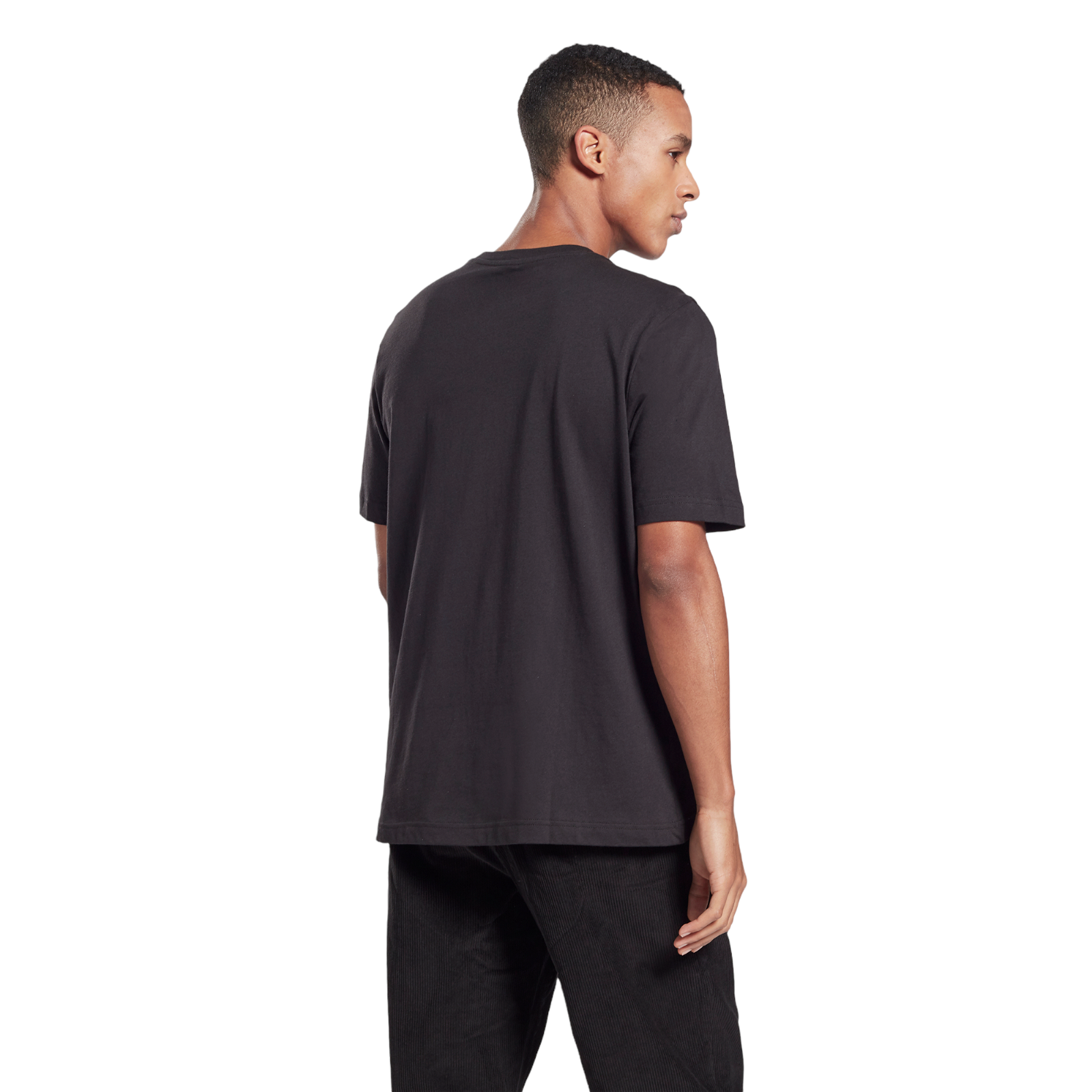 Reebok Classics Vector Logo T-Shirt - Black - ViaductClothing - -