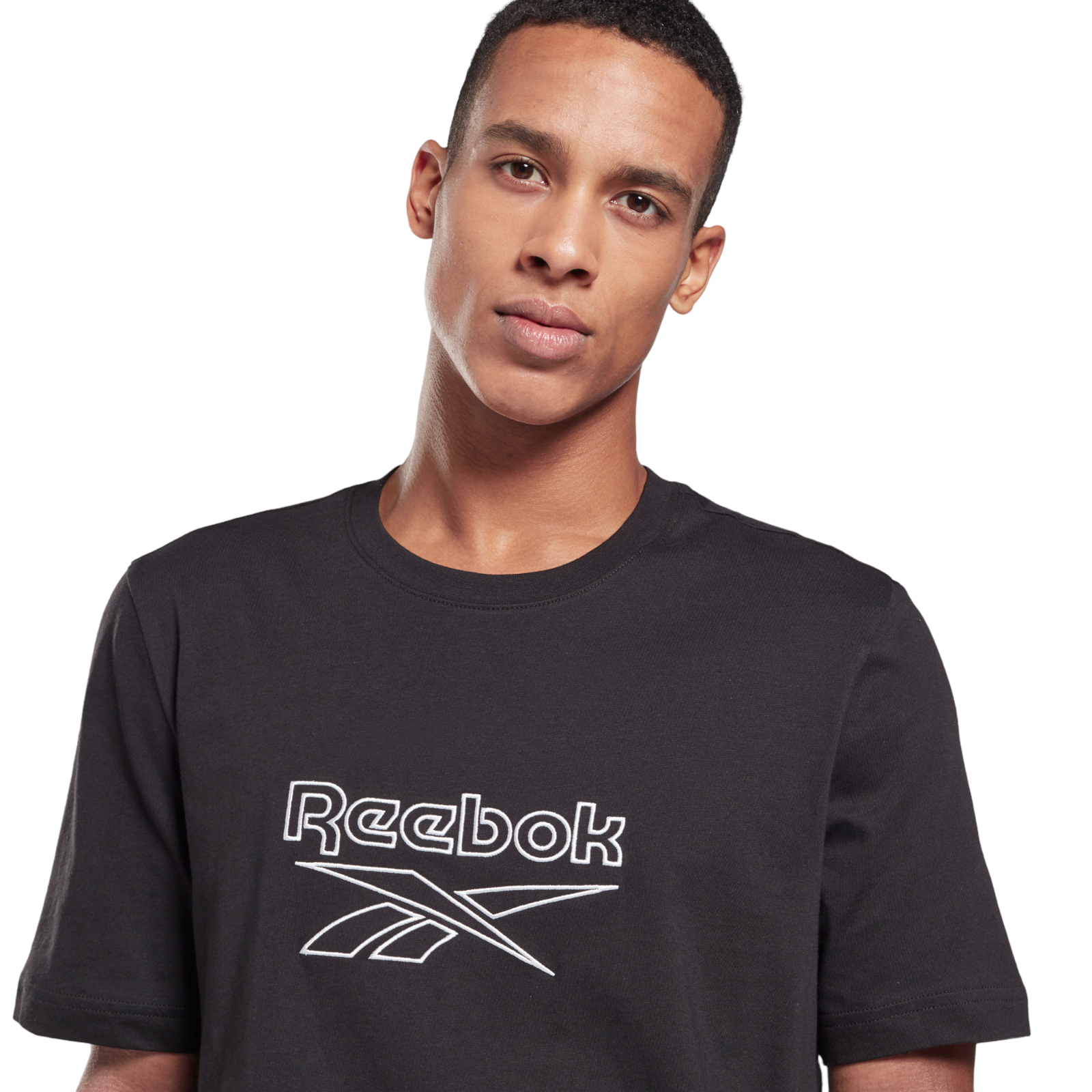 Reebok Classics Vector Logo T-Shirt - Black - ViaductClothing - -
