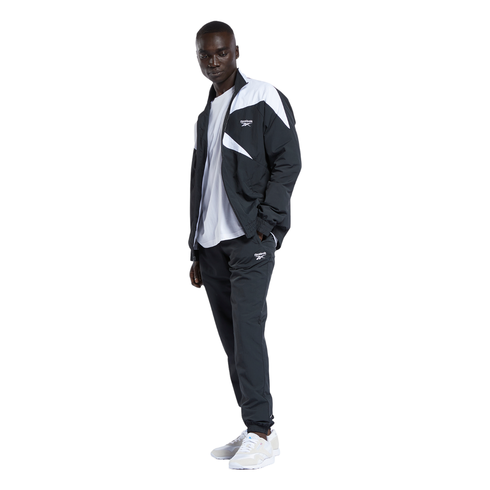 Reebok Classics Vector Track Jacket - Black - ViaductClothing - -