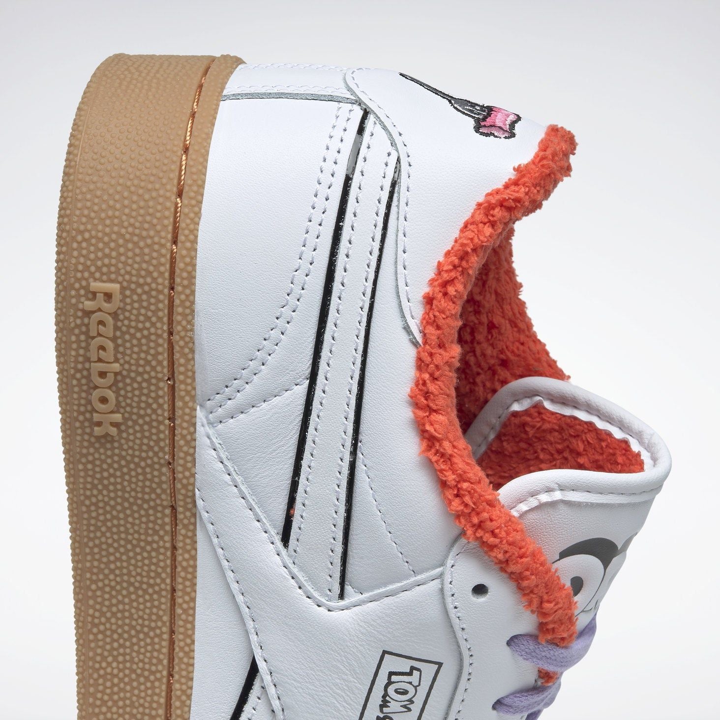Reebok Classics x Tom & Jerry Club C Revenge Shoes 'Droopy' - White - ViaductClothing - -