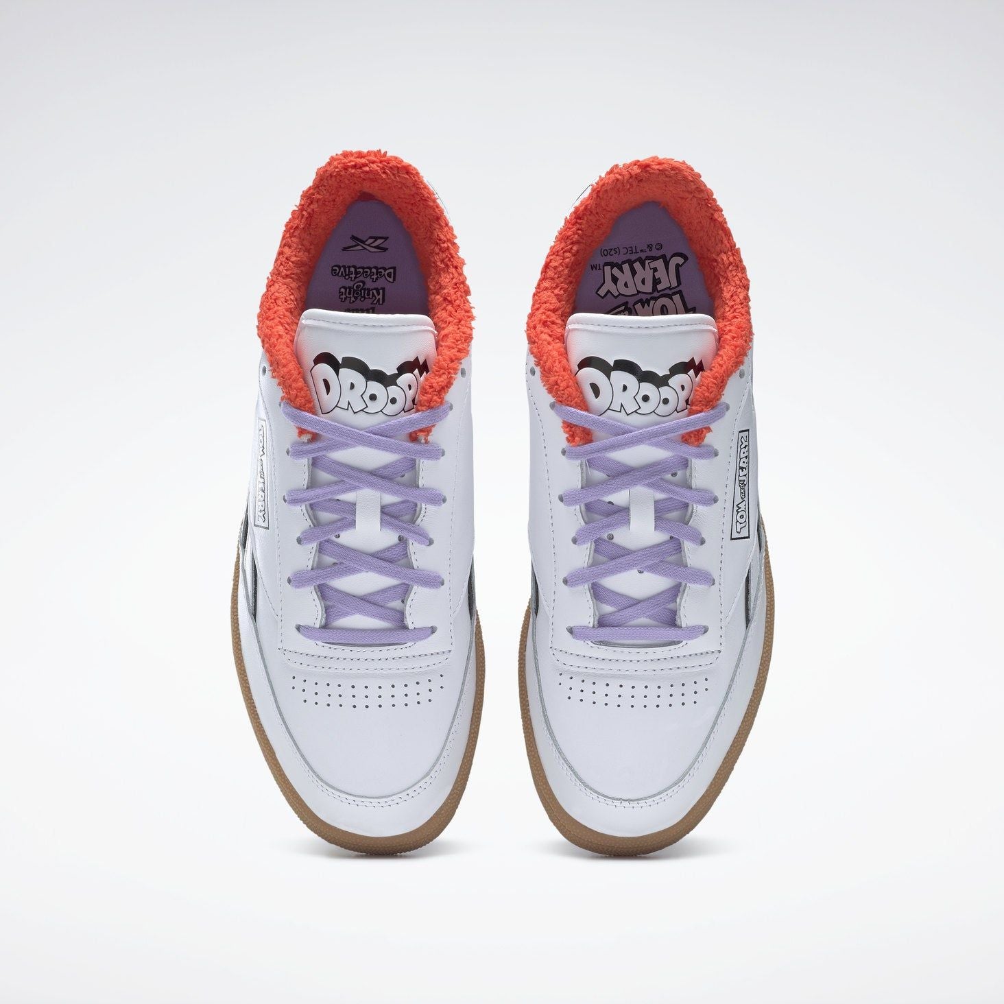 Reebok Classics x Tom & Jerry Club C Revenge Shoes 'Droopy' - White - ViaductClothing - -