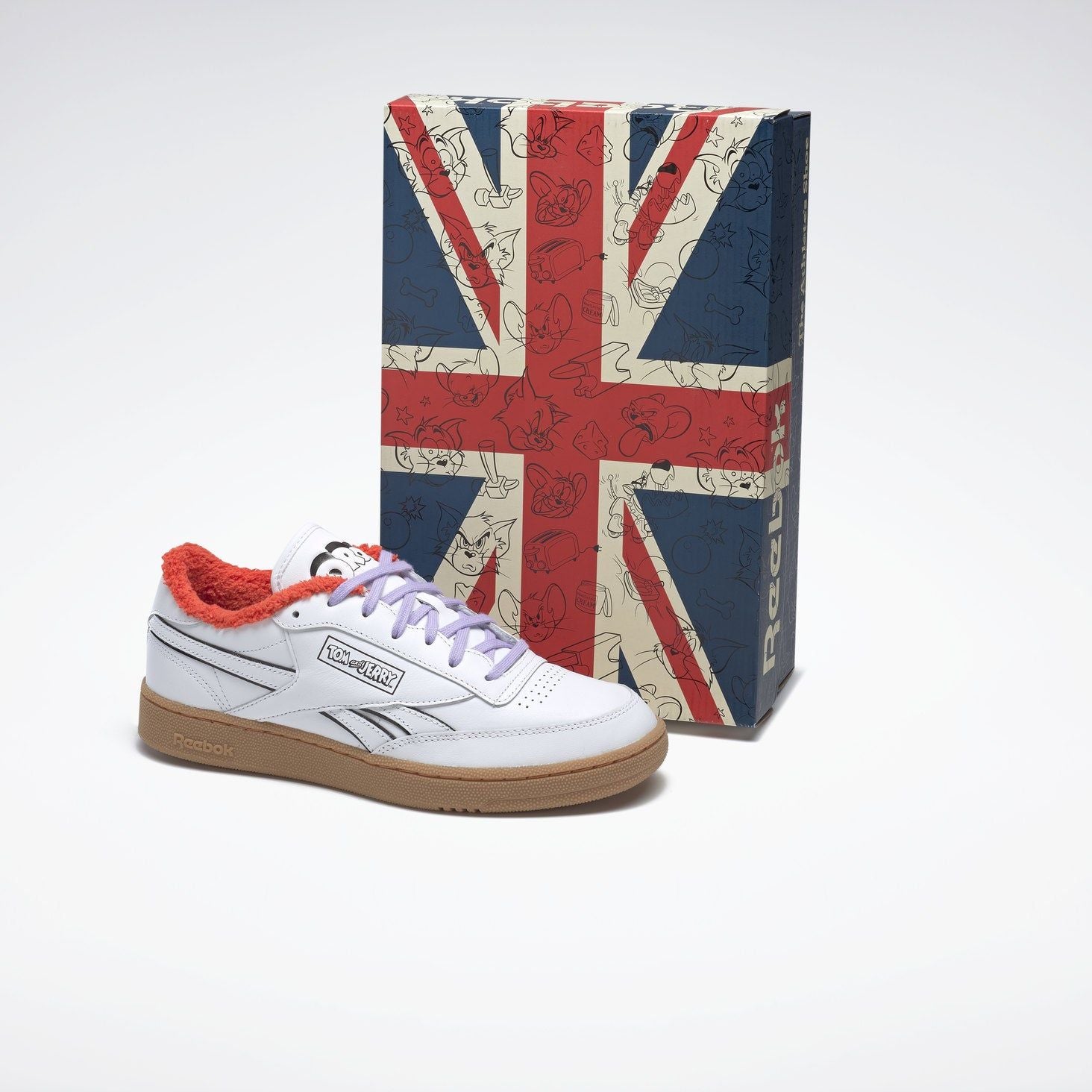 Reebok Classics x Tom & Jerry Club C Revenge Shoes 'Droopy' - White - ViaductClothing - -