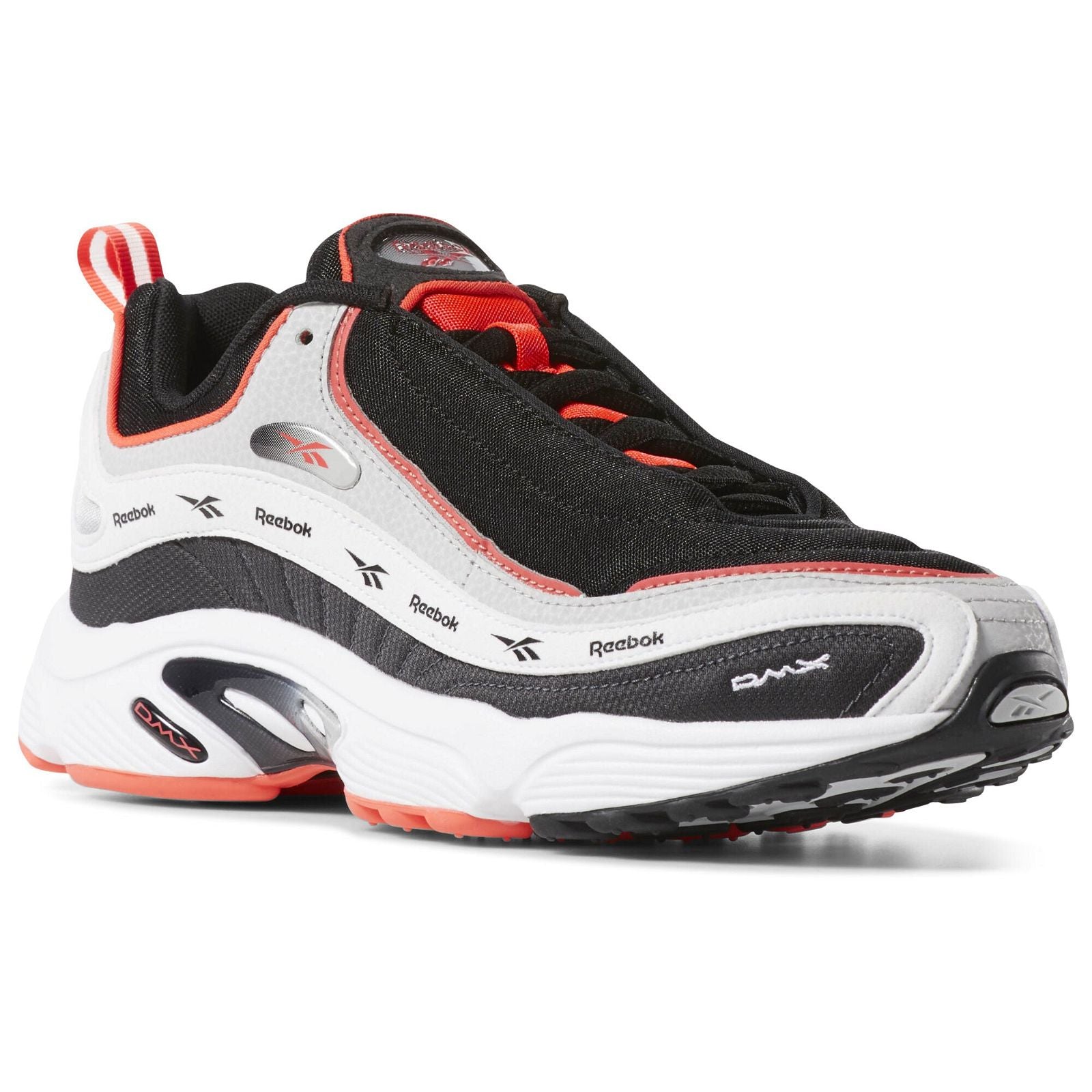 Reebok Daytona DMX Vector Trainers - Black - ViaductClothing - -