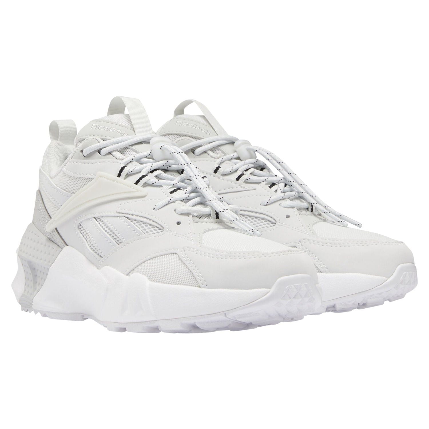 Reebok Womens Aztrek Double Nu Laces Shoes - Grey - ViaductClothing - -