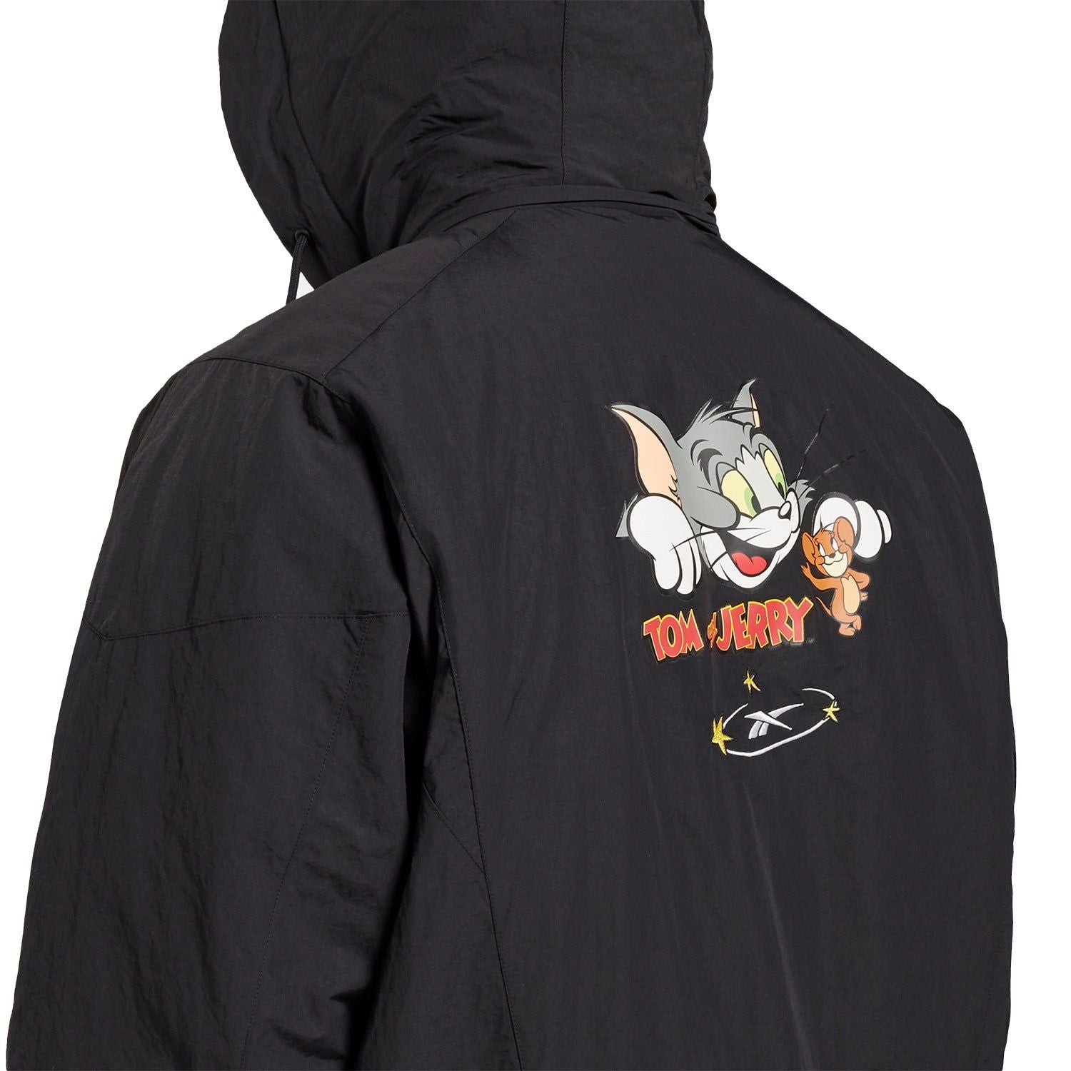 Reebok X Tom & Jerry Woven Jacket - Black - ViaductClothing - -