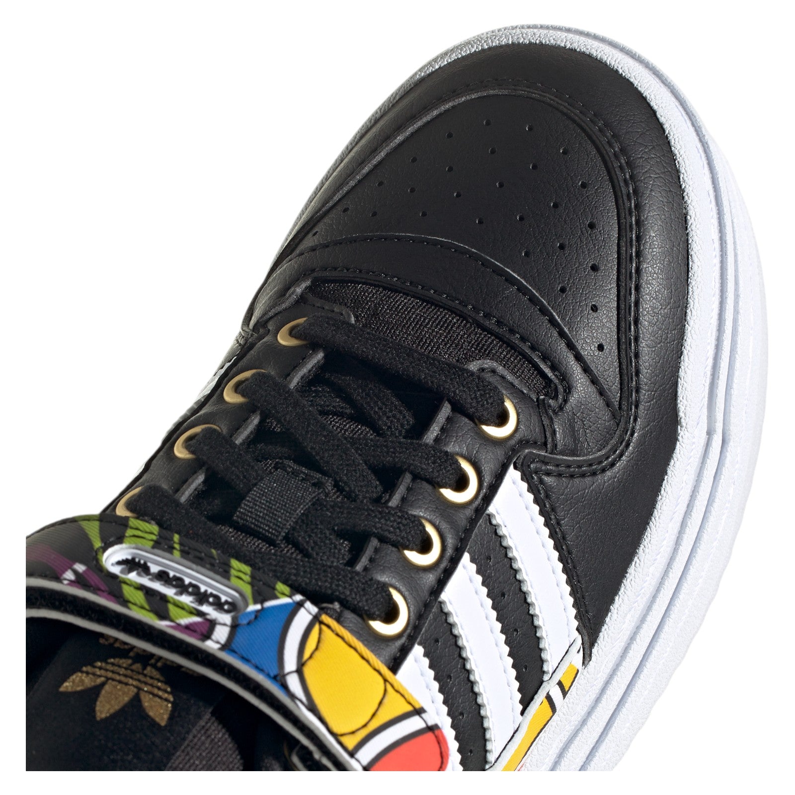 adidas Originals Womens Triple Platforum Low x Rich Mnisi Shoes - Black