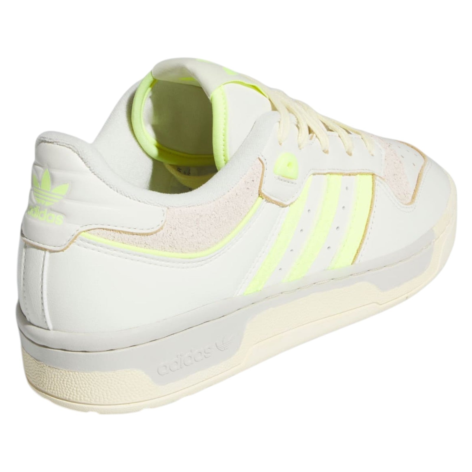 adidas Originals Women's Rivalry 86 Low Trainers - Ivory / Lucid Lemon / Easy Yellow