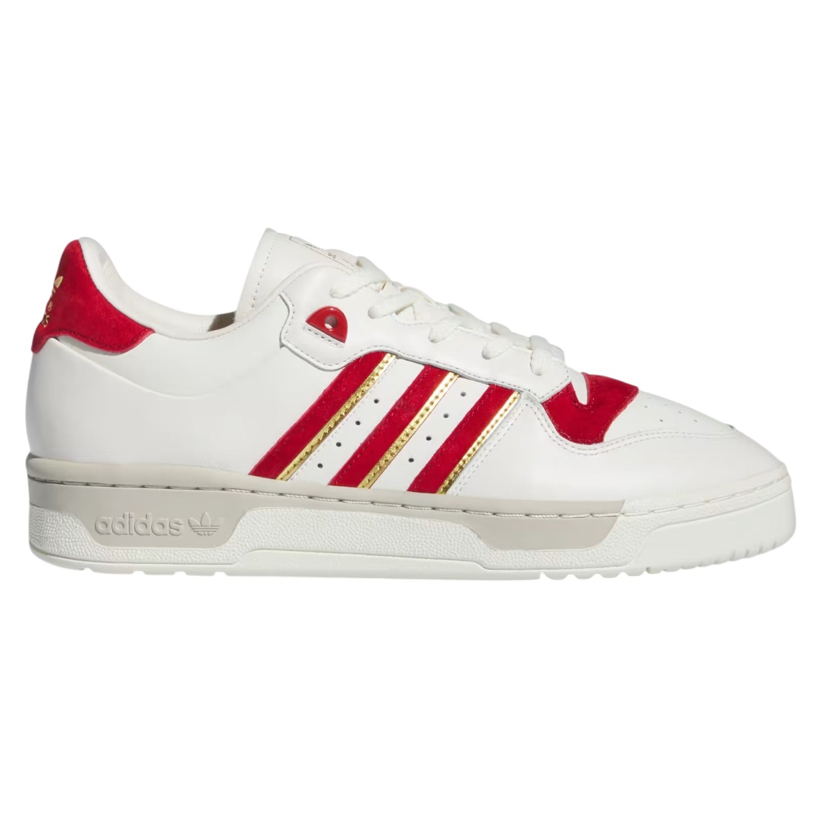 adidas Originals Rivalry 86 Low Trainers - Cloud White / Red