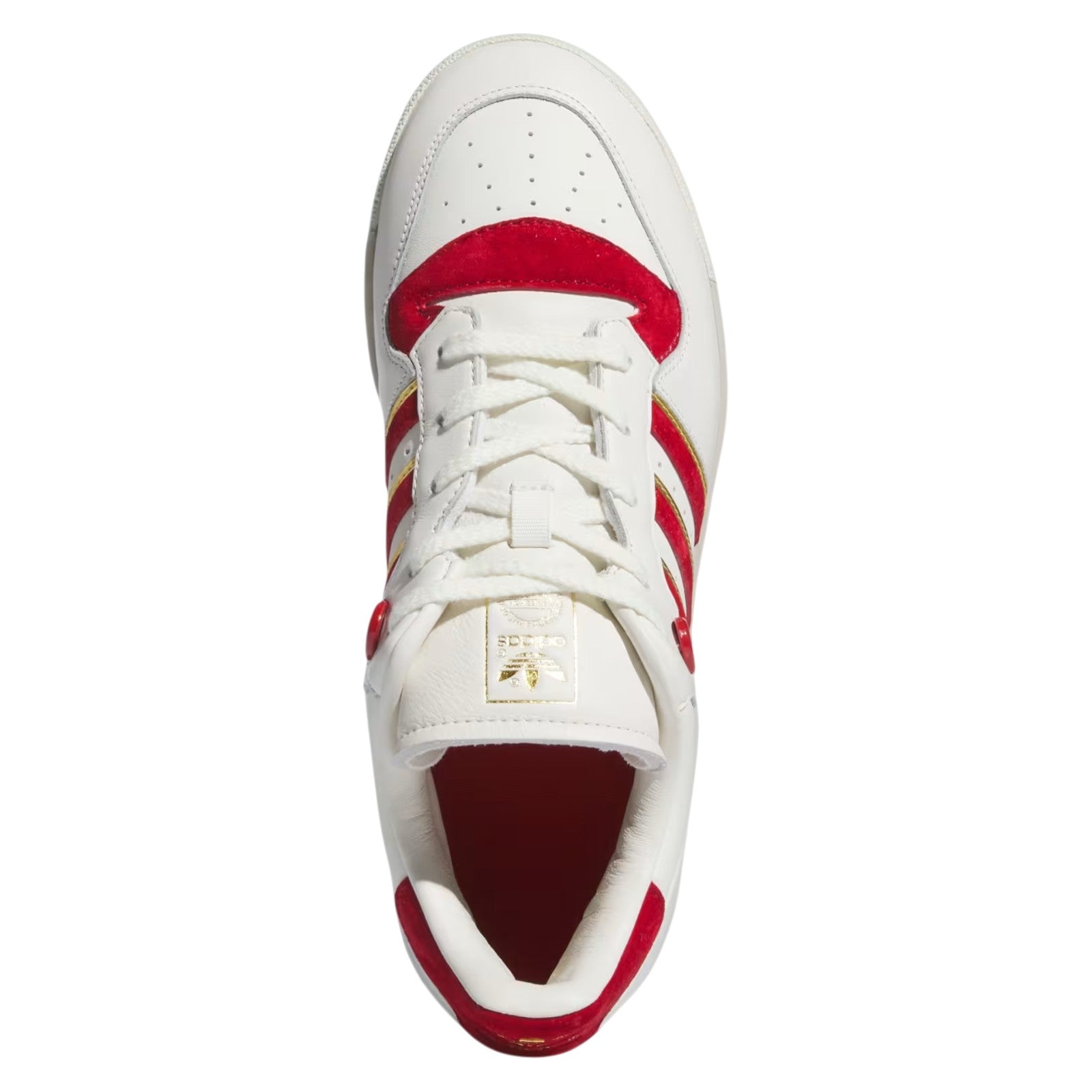 adidas Originals Rivalry 86 Low Trainers - Cloud White / Red