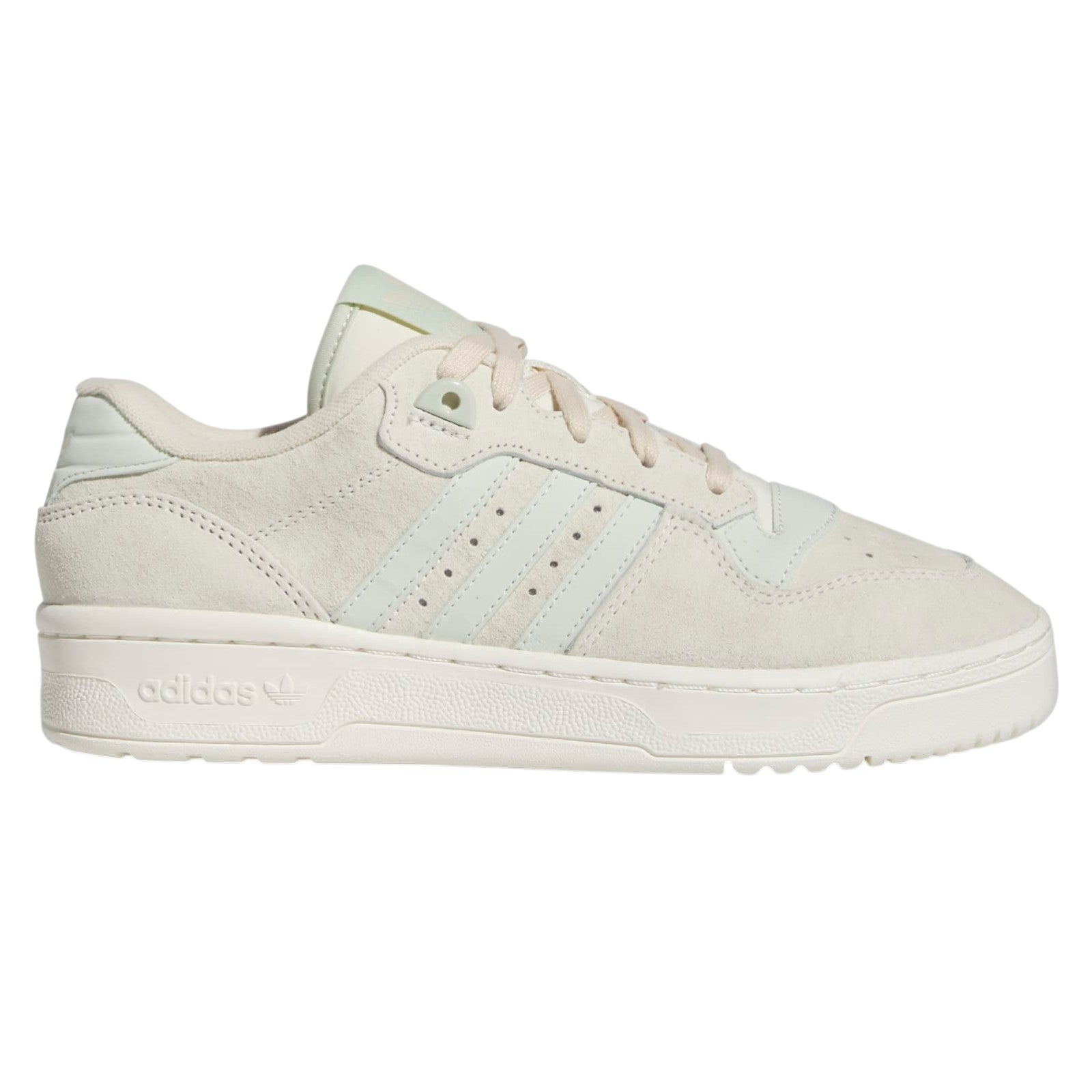 adidas Originals Women's Rivalry Low Trainers - Cream White / Linen Green / Off White