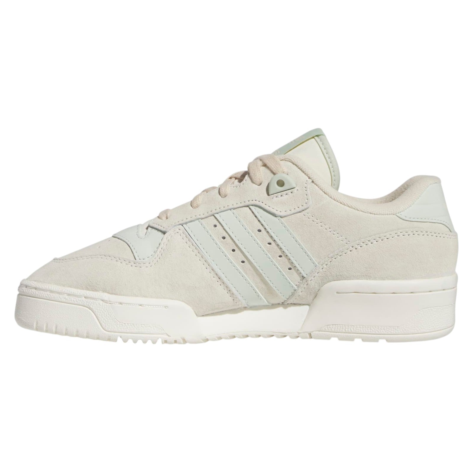 adidas Originals Women's Rivalry Low Trainers - Cream White / Linen Green / Off White