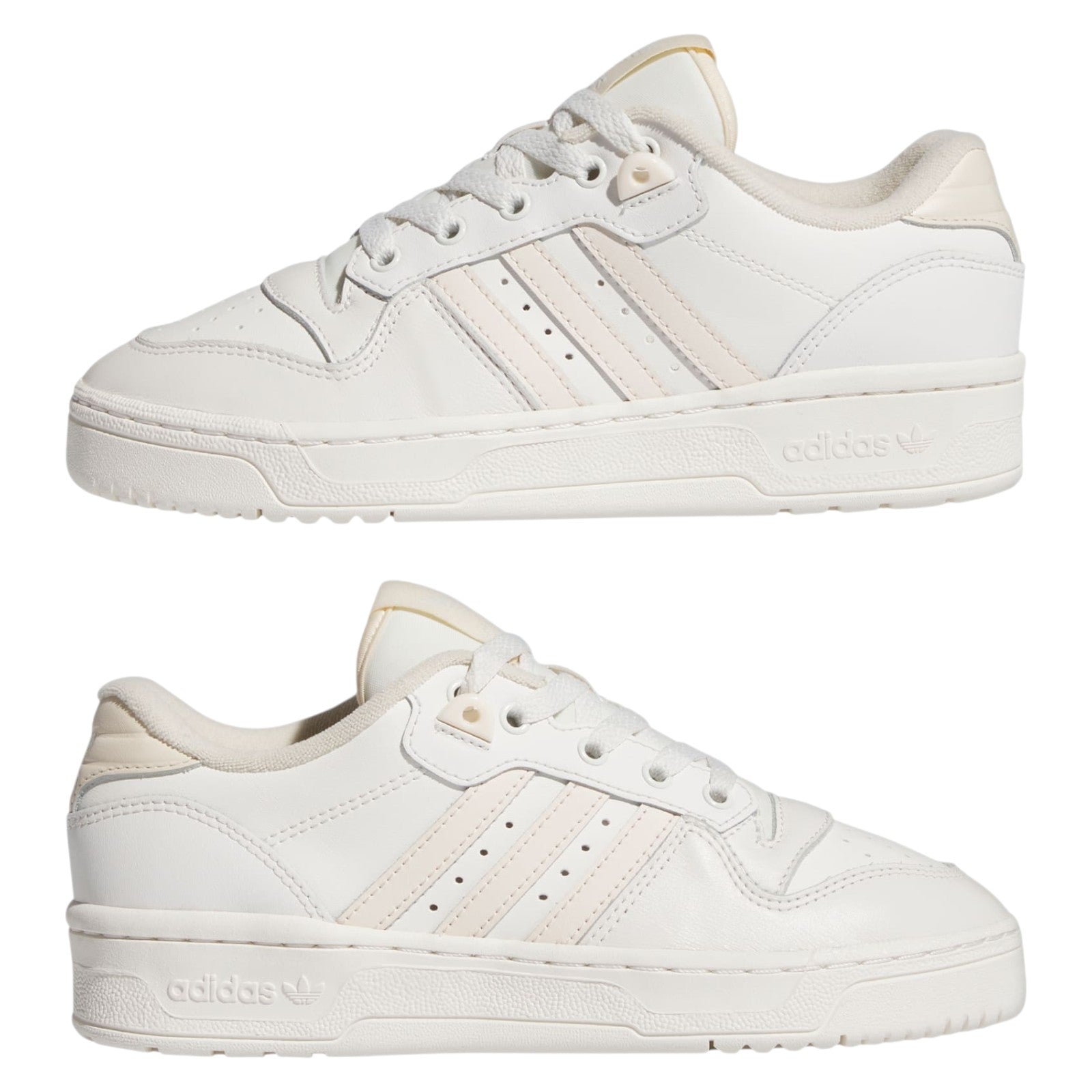 adidas Originals Women's Rivalry Low Trainers - Cloud White / Ecru Tint / Cloud White