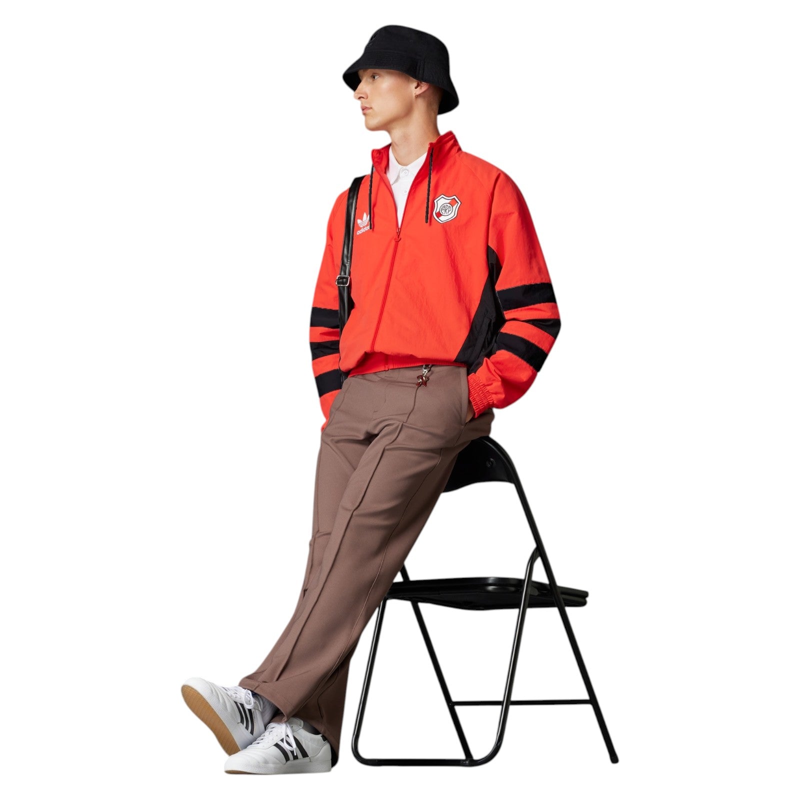 adidas Originals Men's River Plate 1994 Track Top - Red