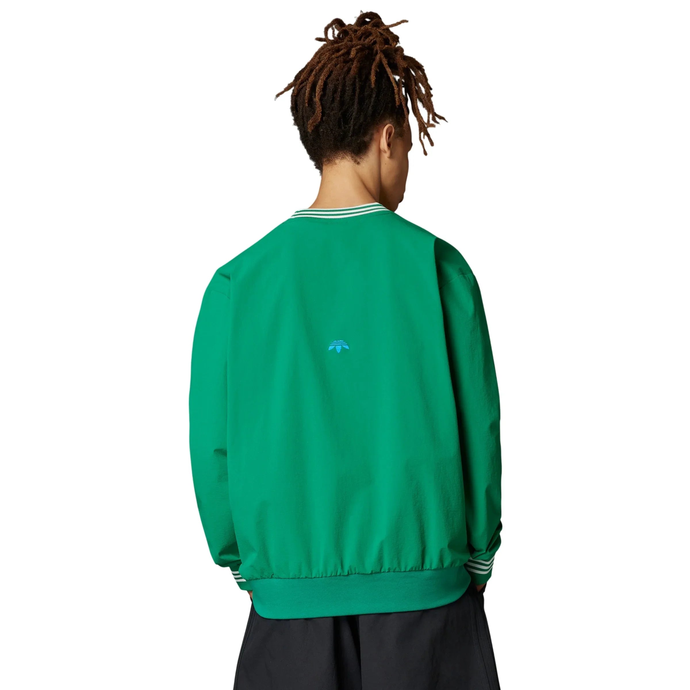 adidas Originals Rolling Links Crewneck Sweatshirt - Bold Green - ViaductClothing