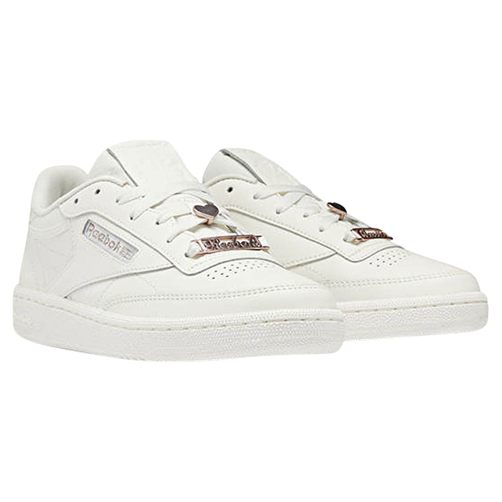 Reebok Classics Women's Club C 85 Shoes - Chalk/Rose Gold - ViaductClothing - -