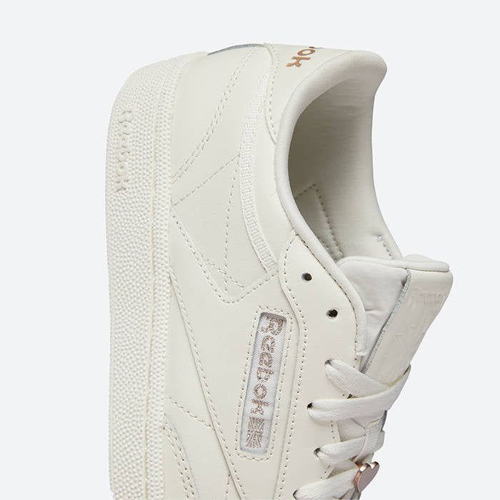 Reebok Classics Women's Club C 85 Shoes - Chalk/Rose Gold - ViaductClothing - -