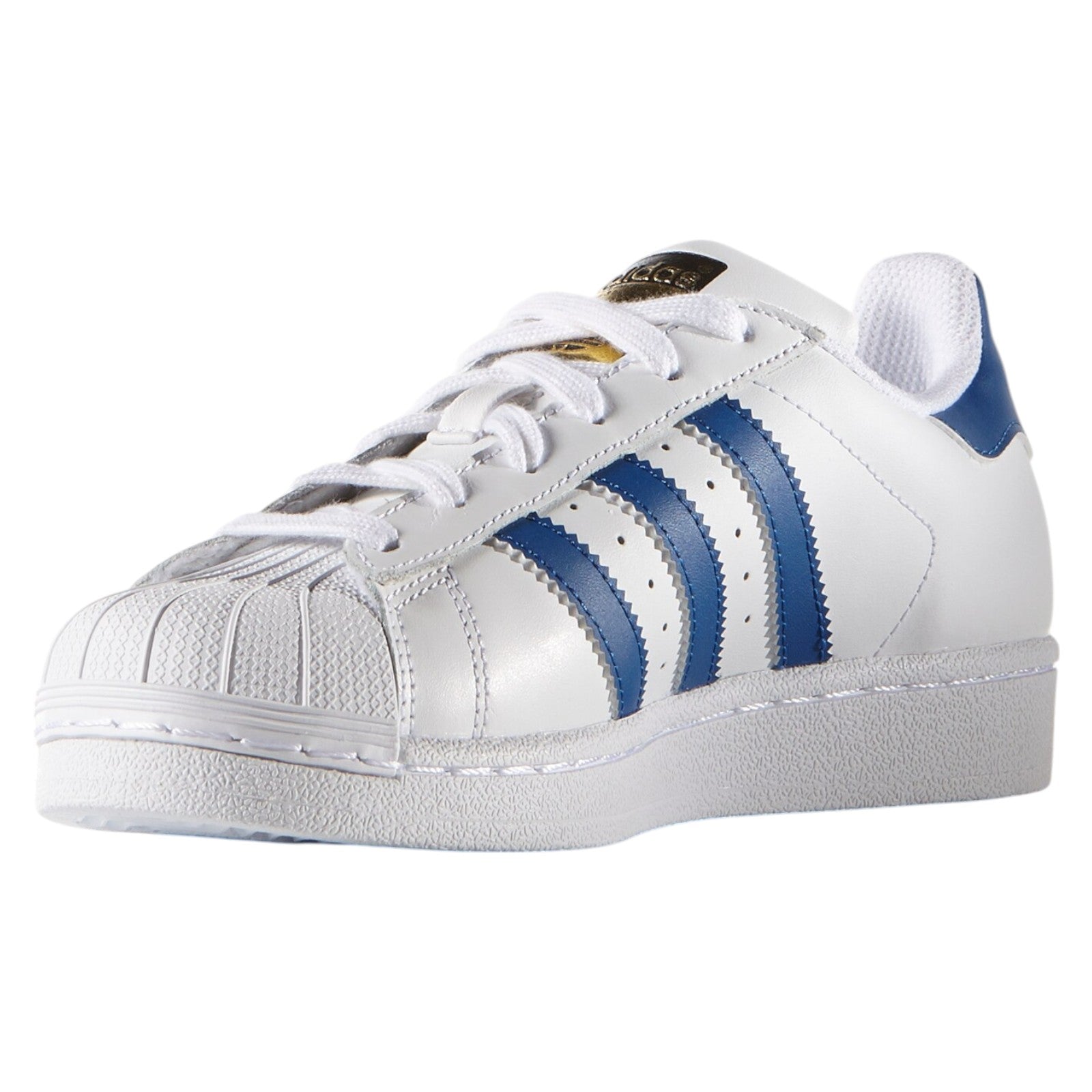 adidas Originals Junior Superstar Foundation Trainers - White Blue