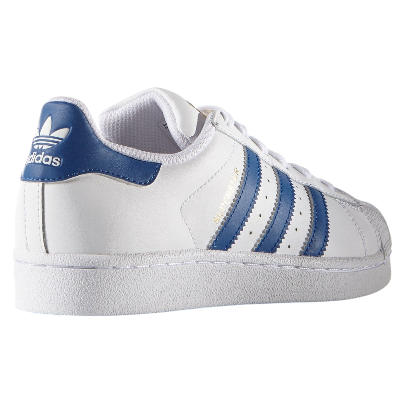 adidas Originals Junior Superstar Foundation Trainers - White Blue
