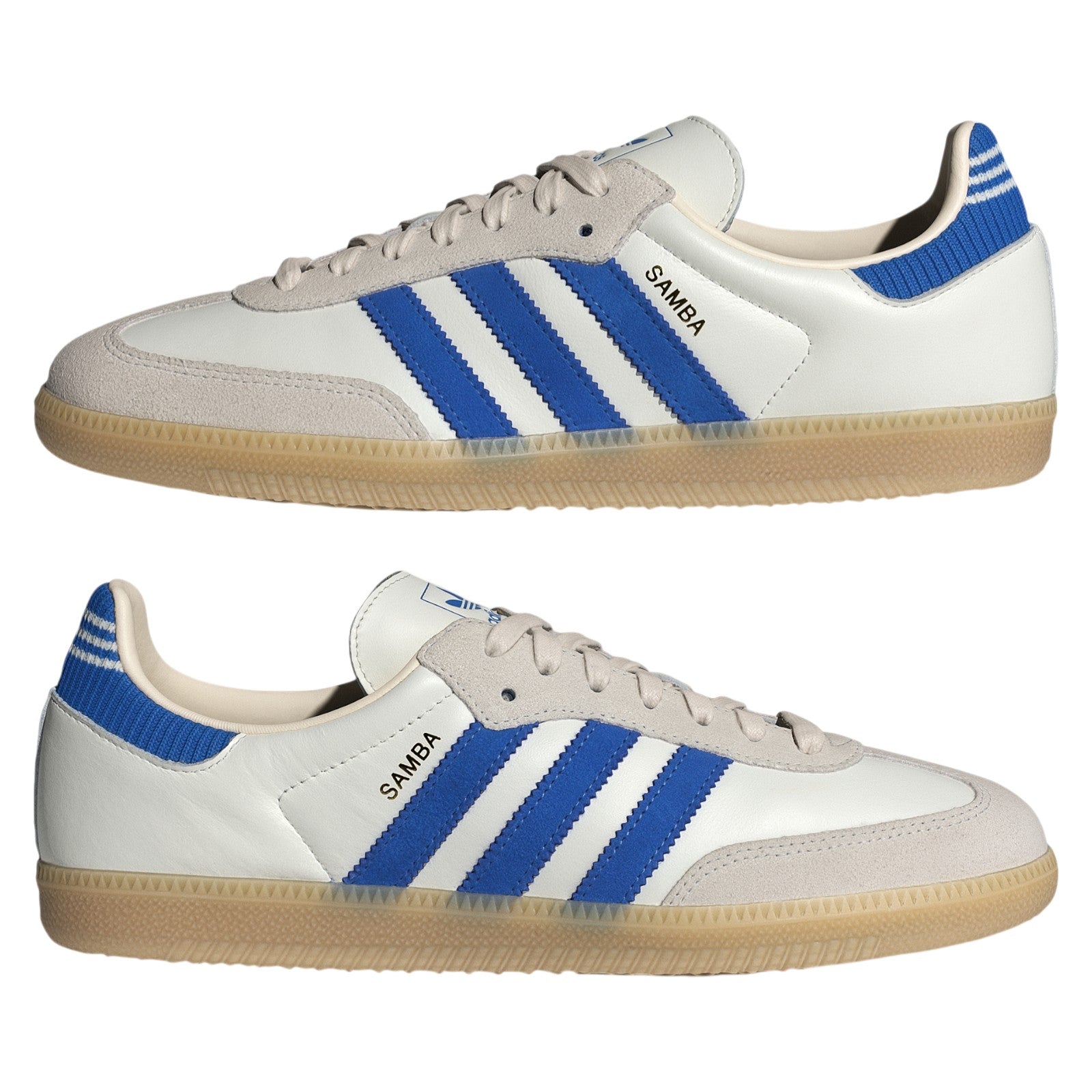 adidas Originals Samba OG Shoes - Cloud White / Blue / Gum