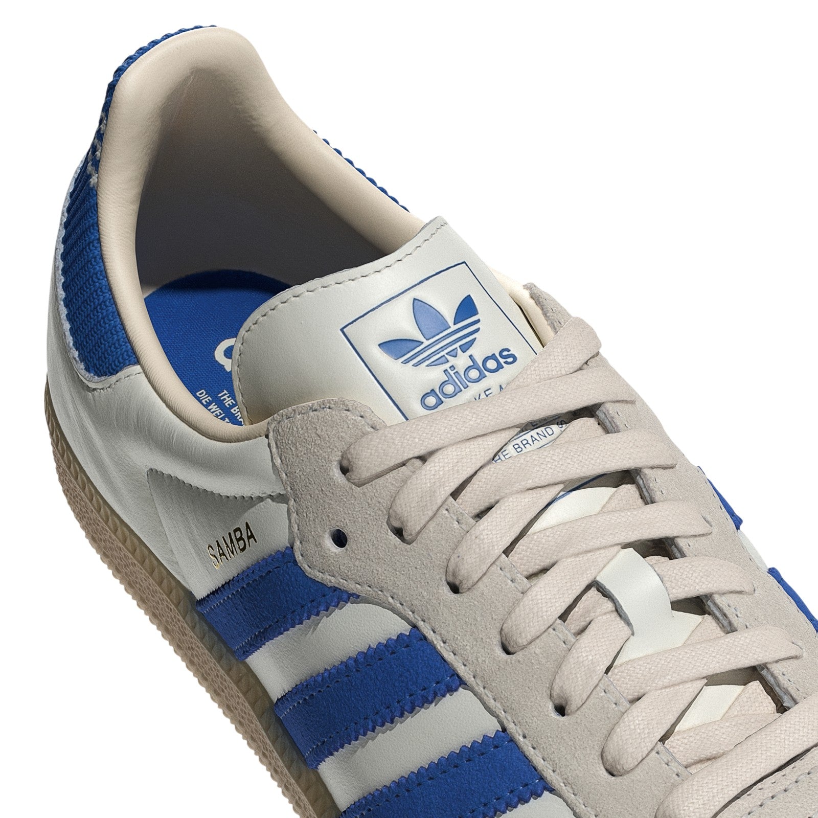 adidas Originals Samba OG Shoes - Cloud White / Blue / Gum
