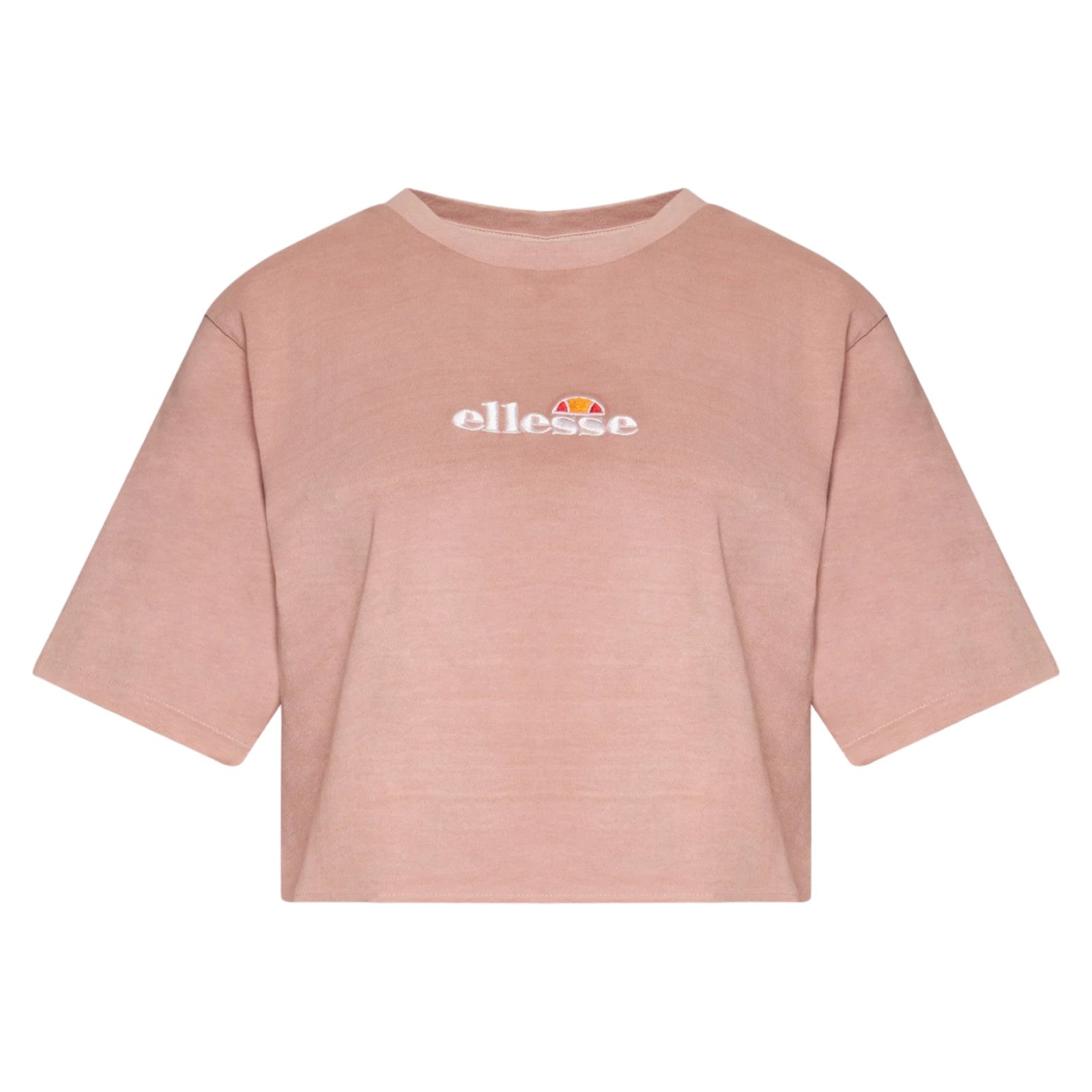 Ellesse Womens Celesi Cropped Top T Shirt - Pink