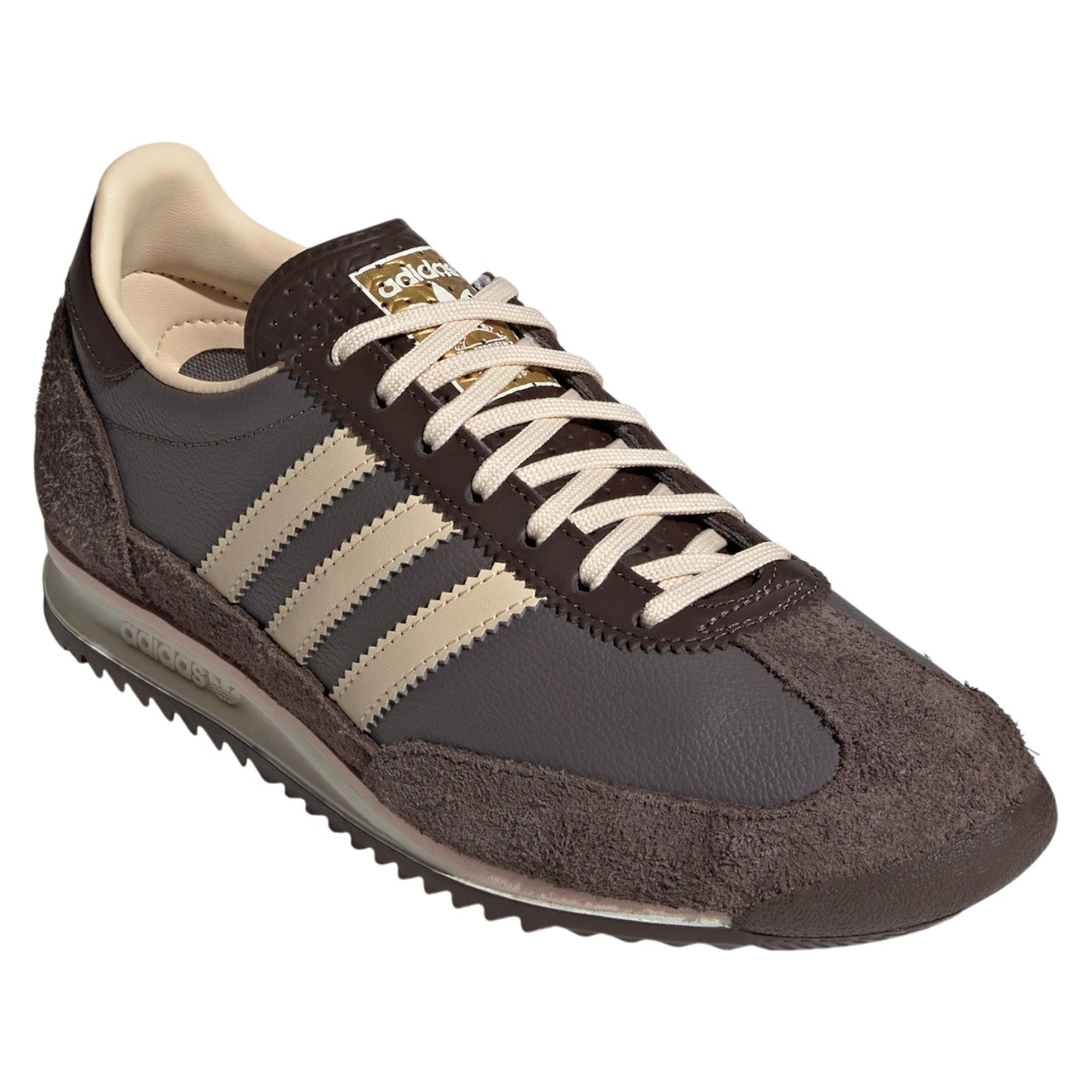 adidas Originals Womens SL 72 OG Shoes - Brown / Crystal Sand