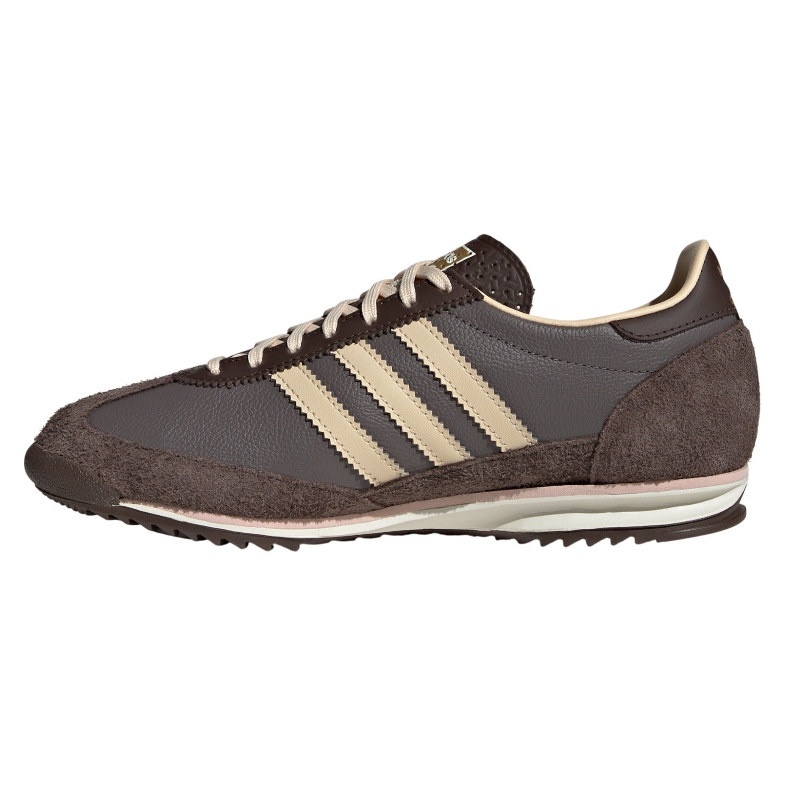 adidas Originals Womens SL 72 OG Shoes - Brown / Crystal Sand