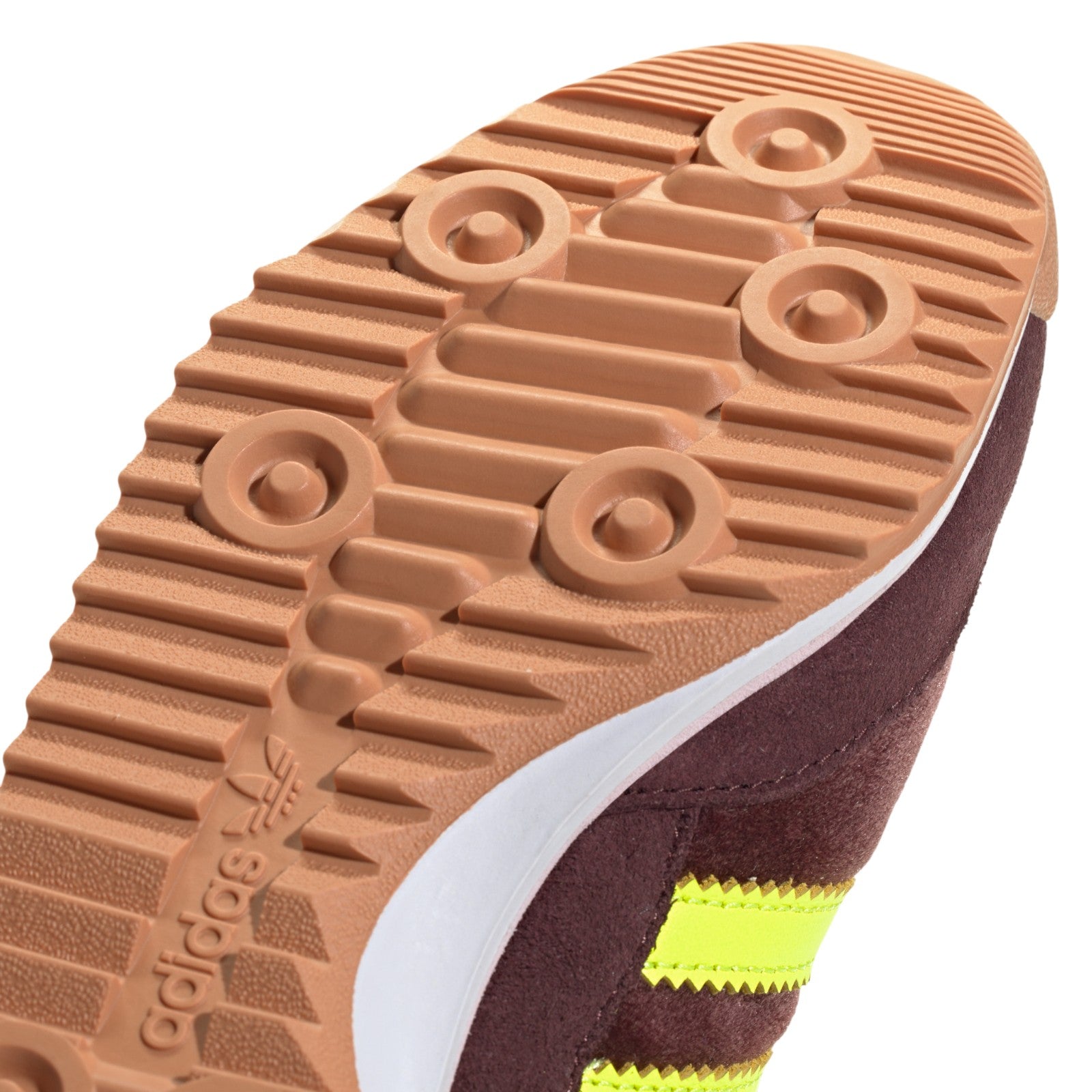 adidas Originals Womens SL 72 OG Shoes - Brown / Aurora Ruby