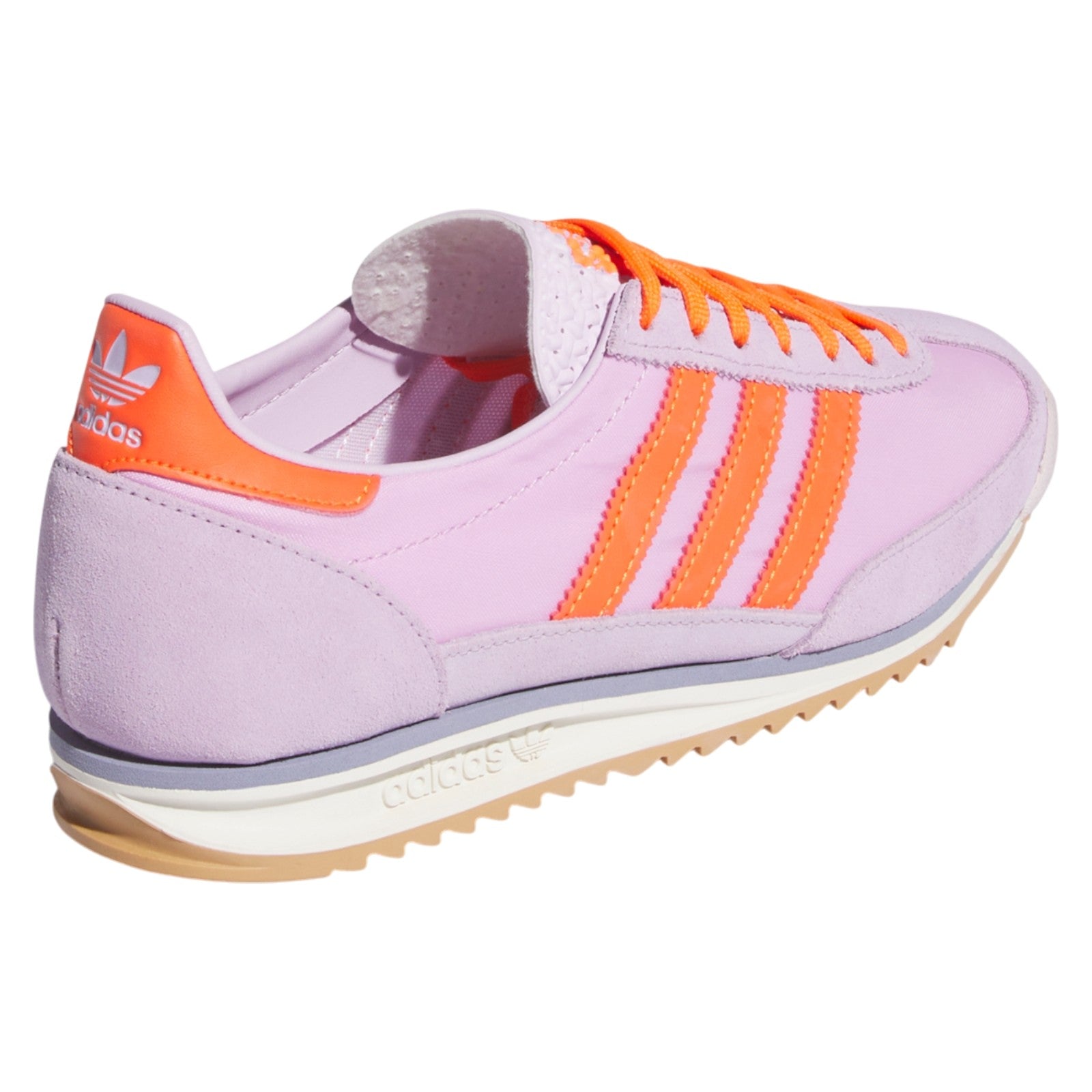 adidas Originals Womens SL 72 OG Shoes Ice Lavender / Impact Orange