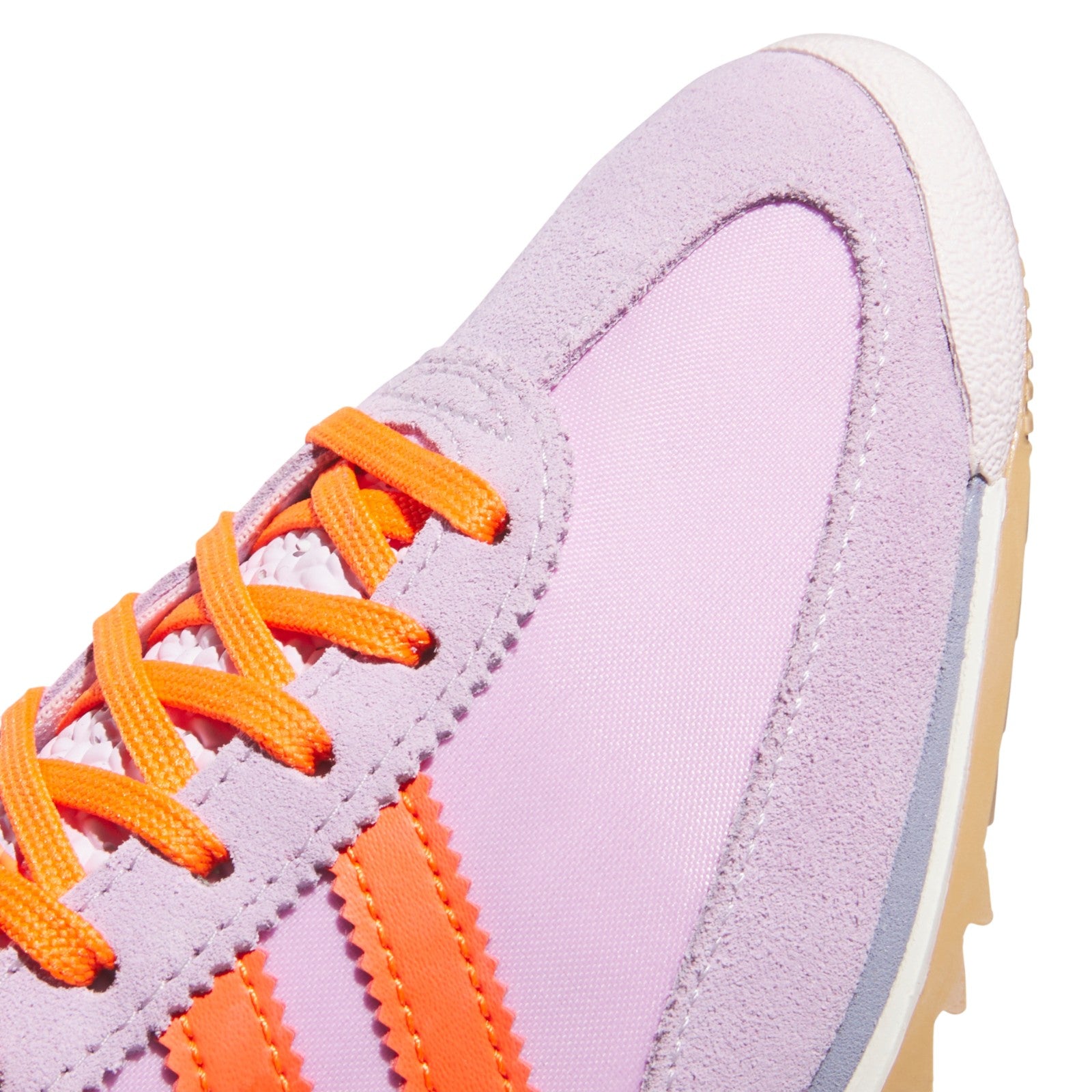 adidas Originals Womens SL 72 OG Shoes Ice Lavender / Impact Orange