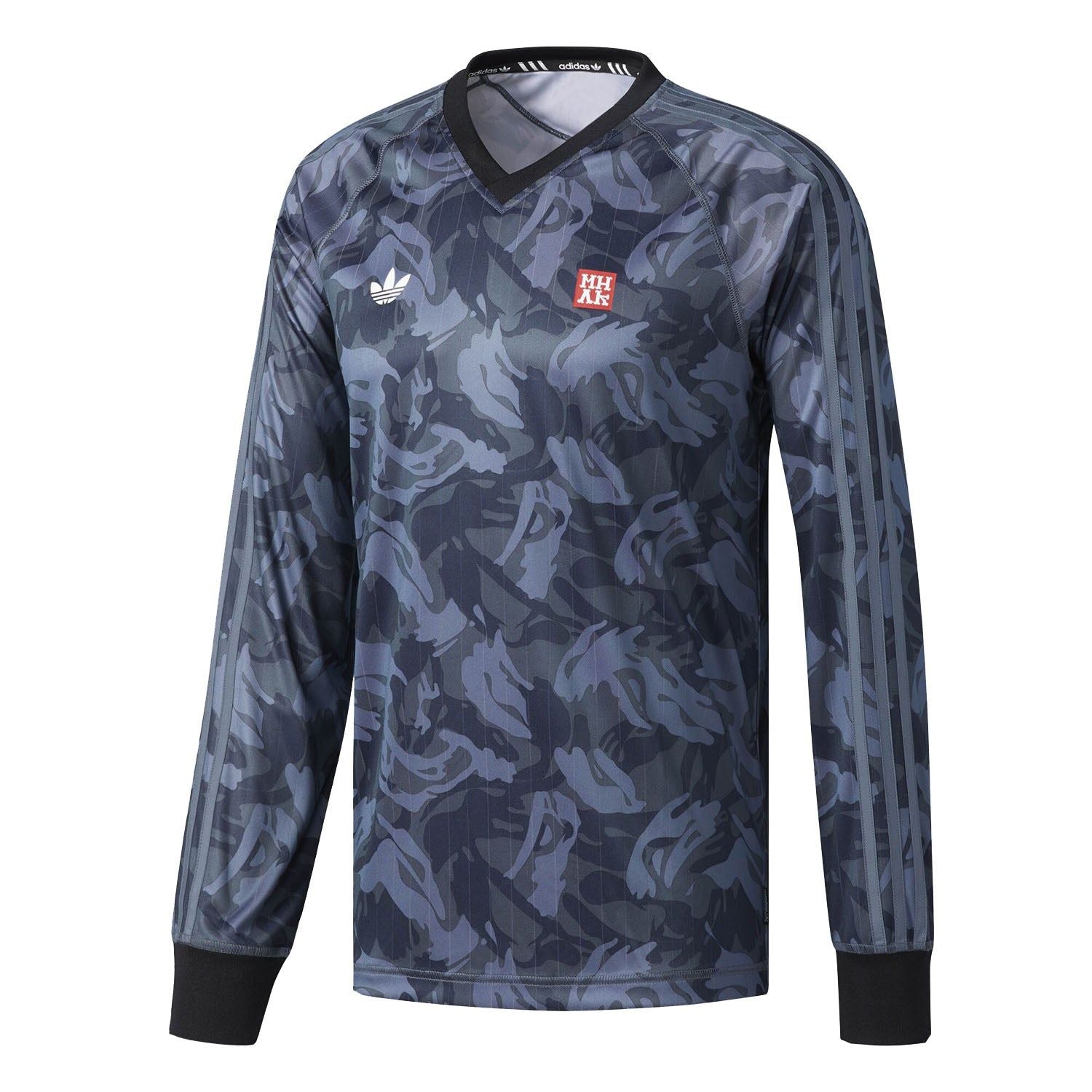 adidas Originals Mhak L/S Goalie Jersey - Black - ViaductClothing - -