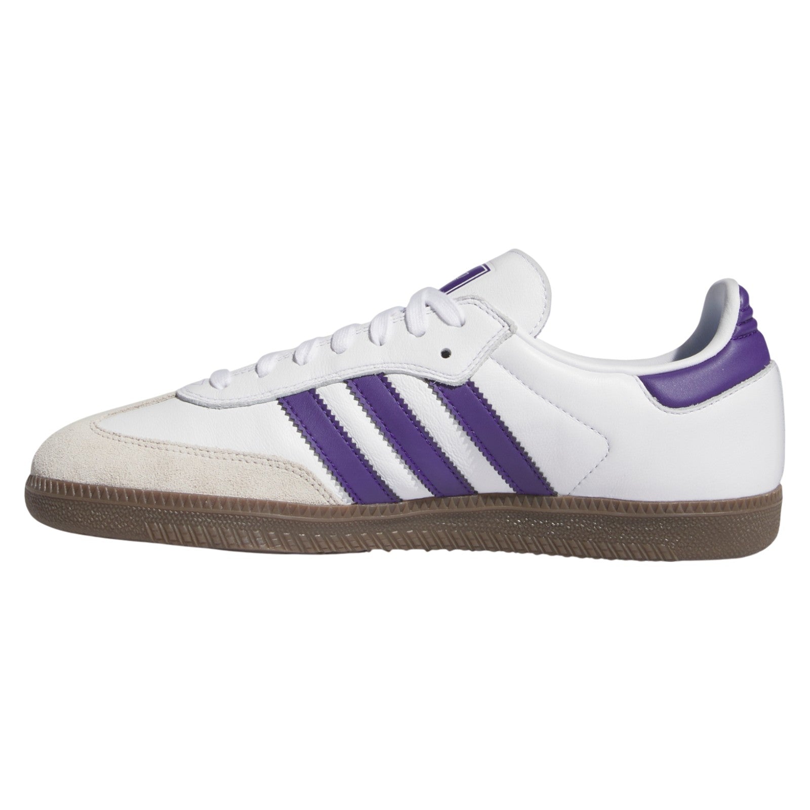 adidas Originals Samba ADV Shoes - Cloud White / Collegiate Purple
