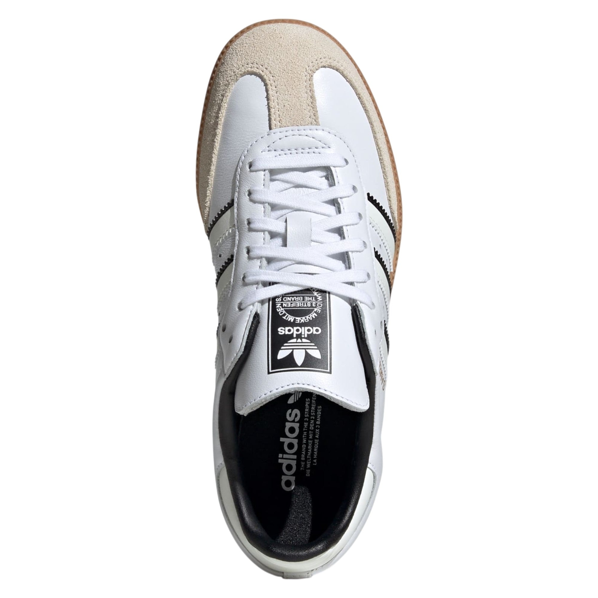 adidas Originals Junior Samba OG Shoes - Cloud White / Off White / Core Black