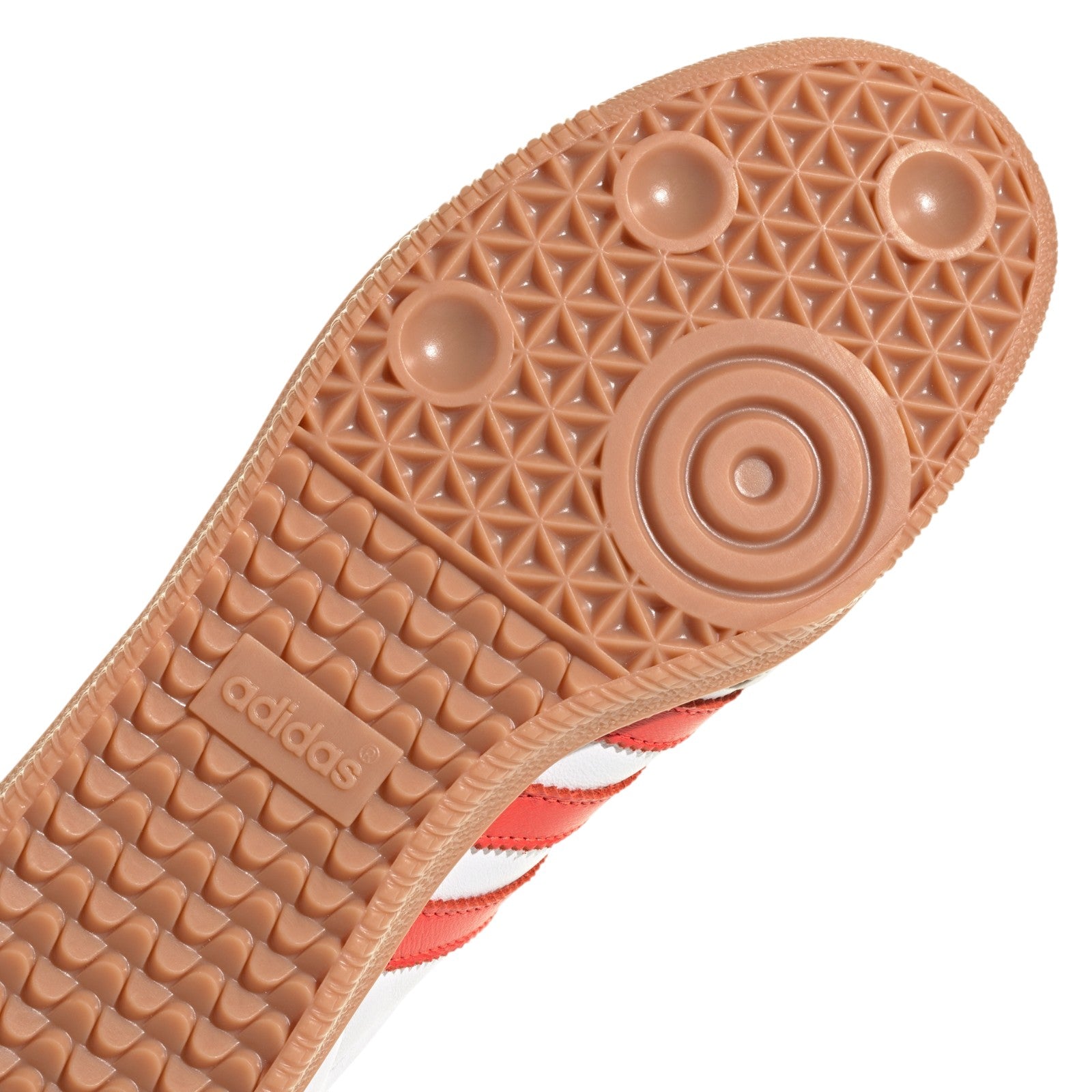 adidas Originals Womens Samba OG Shoes - Cloud White / Solar Red