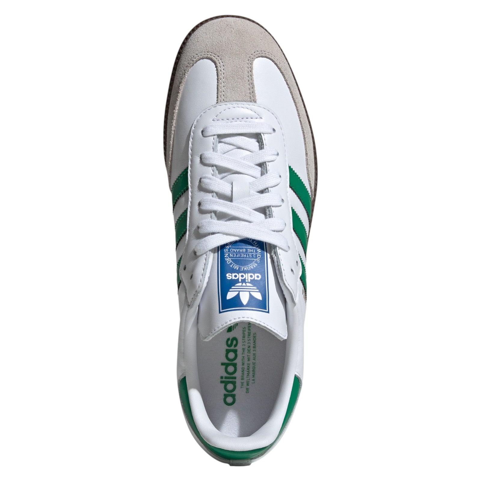 adidas Originals Samba OG Shoes - Cloud White / Green