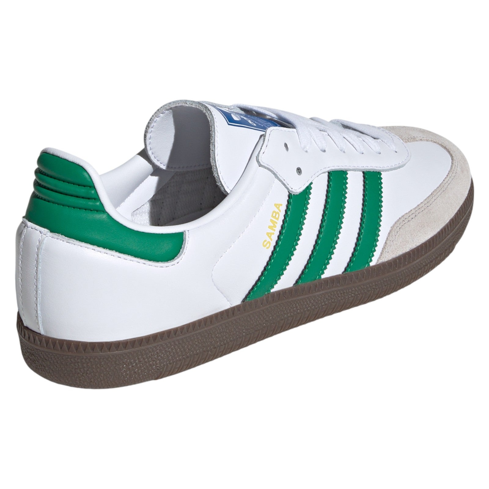 adidas Originals Samba OG Shoes - Cloud White / Green