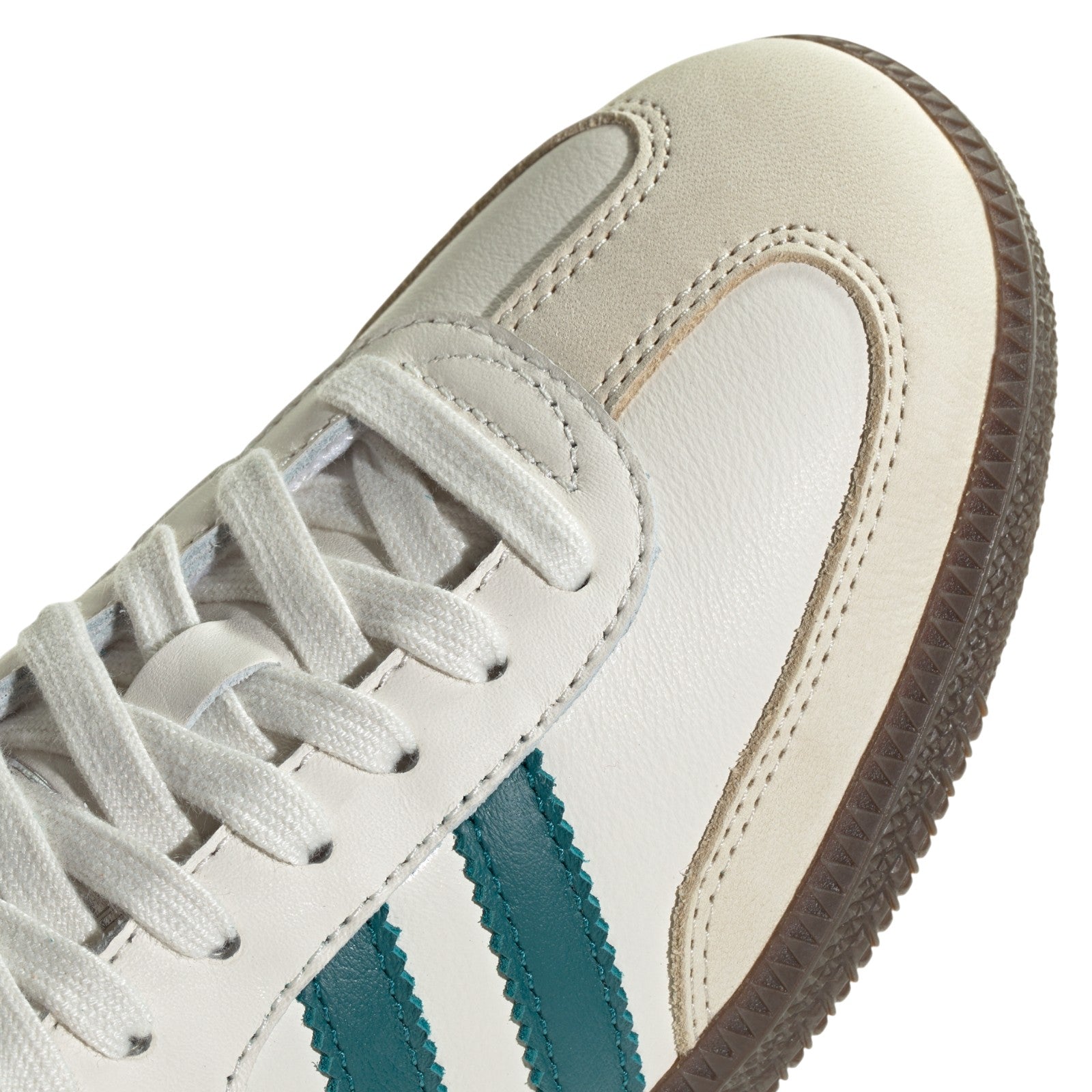 adidas Originals Women's Samba OG Shoes - Cloud White / Legacy Teal