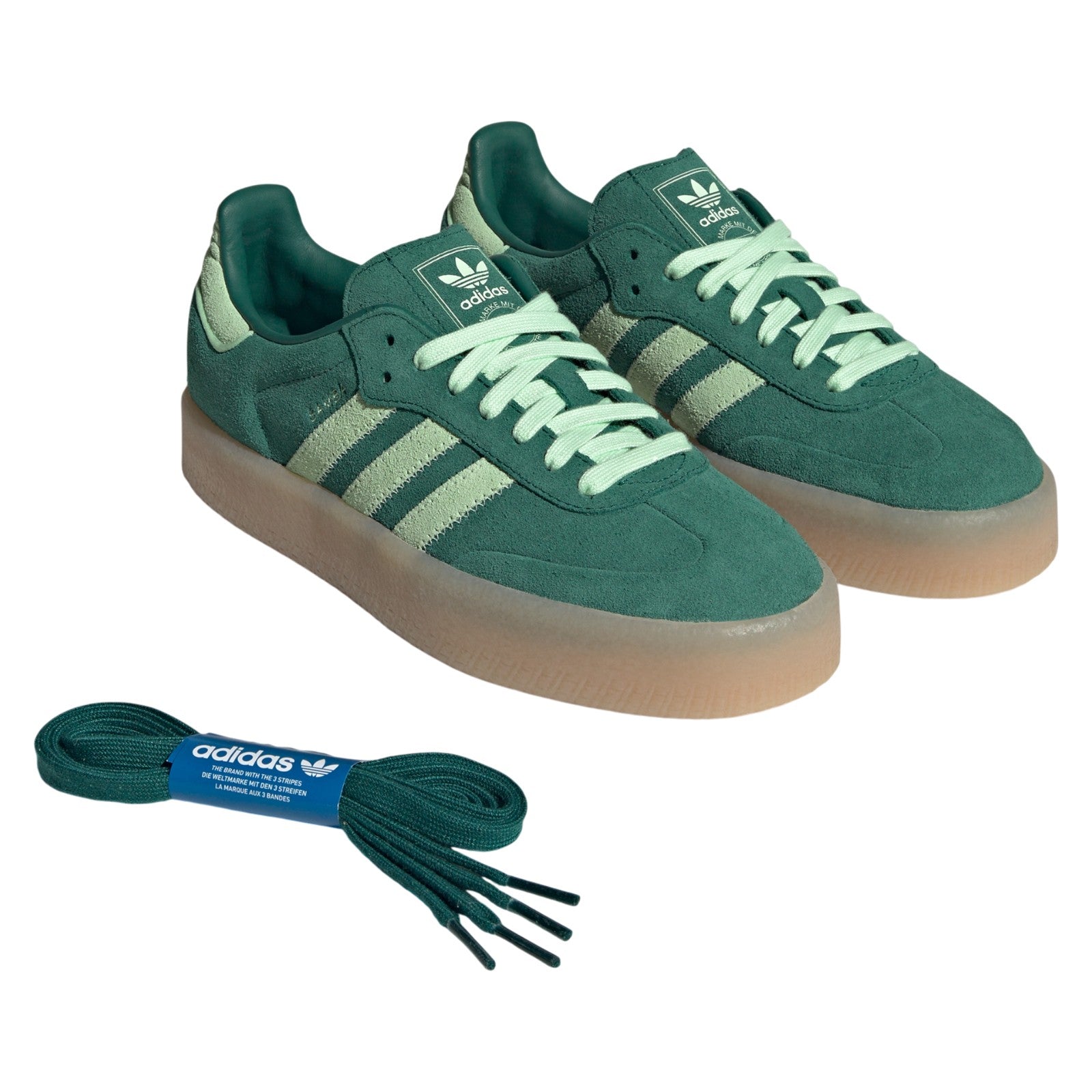 adidas Originals Womens Sambae Shoes - Green