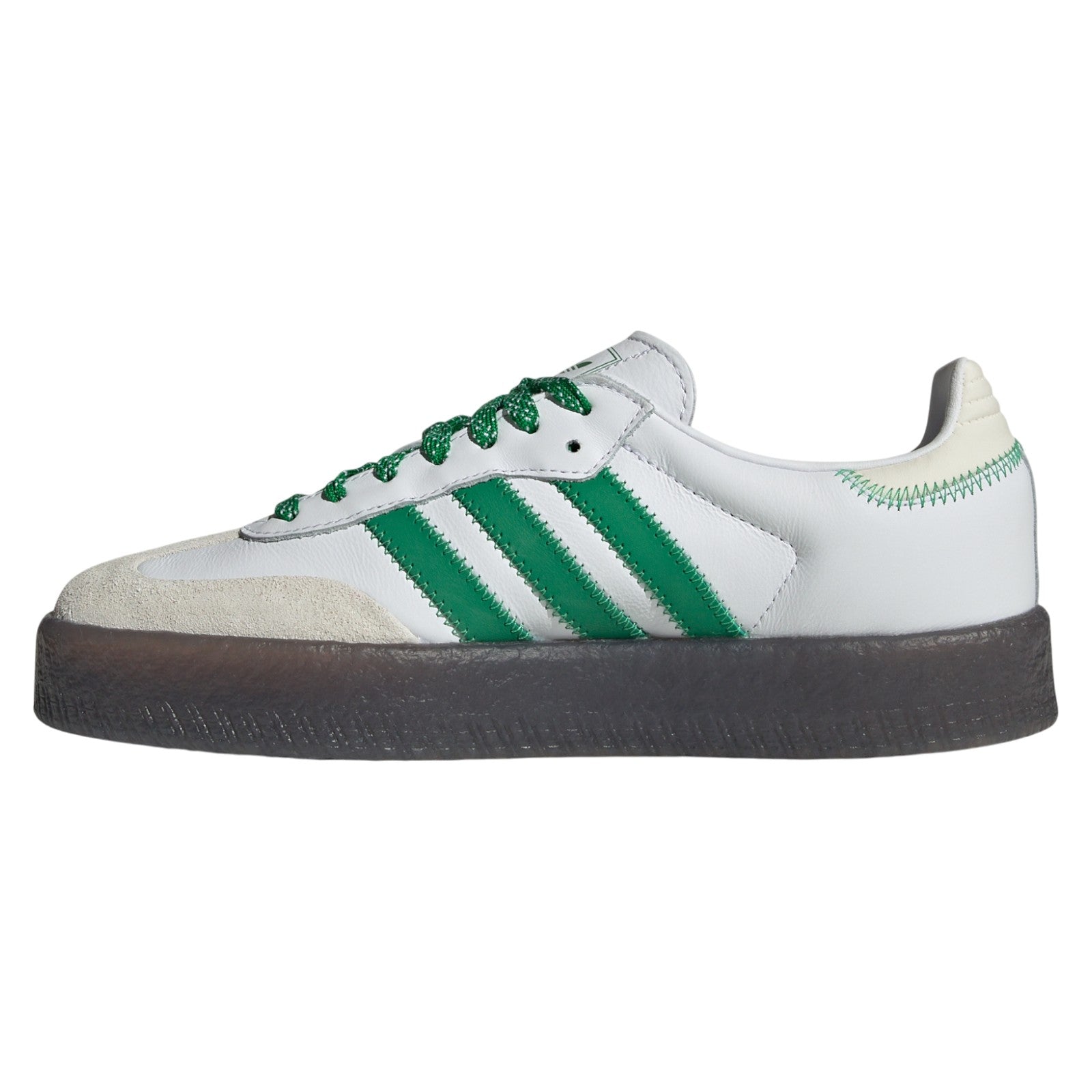 adidas Originals Women's Sambae Shoes - Cloud White / Green