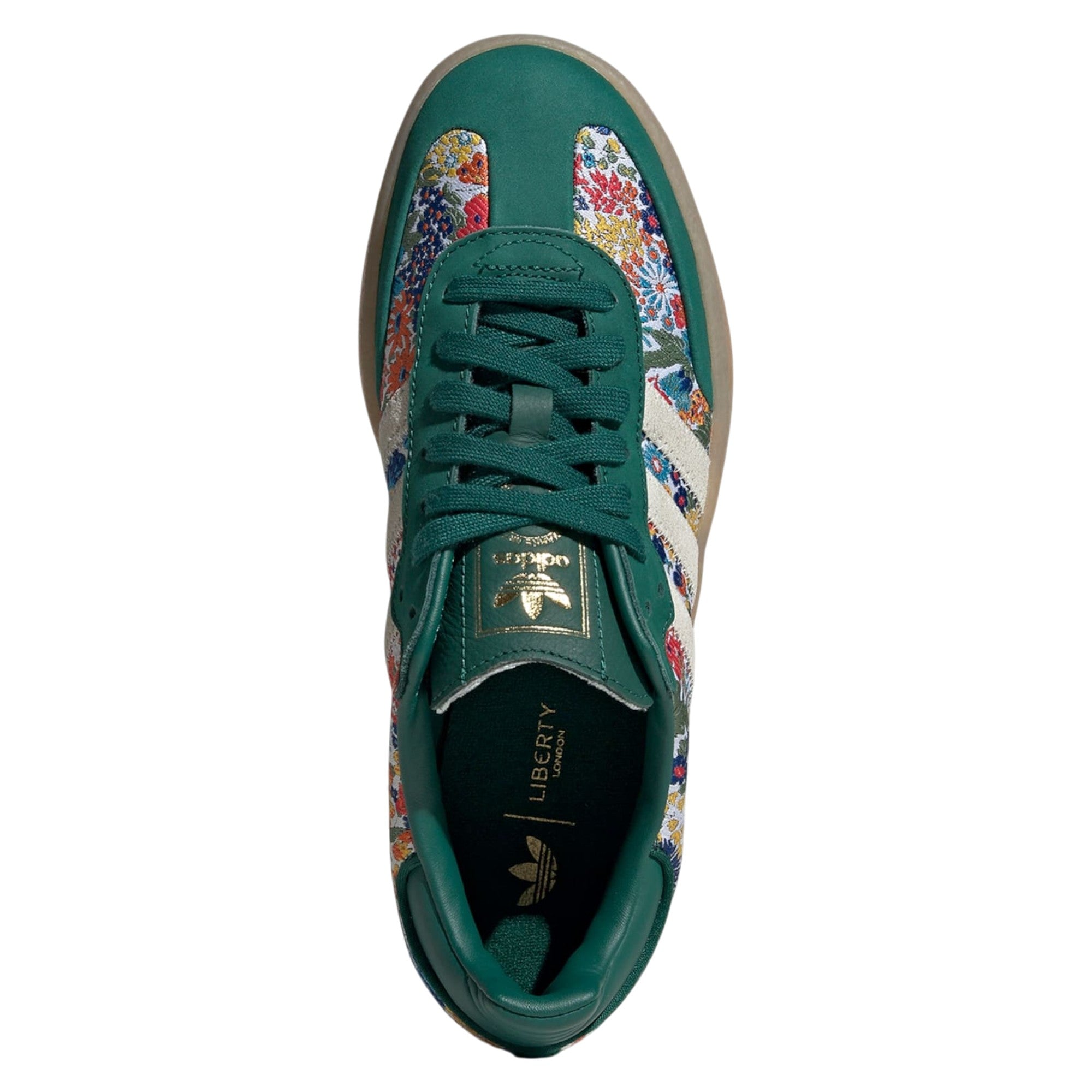 adidas Originals x Liberty London Womens Sambae Shoes - Green Floral