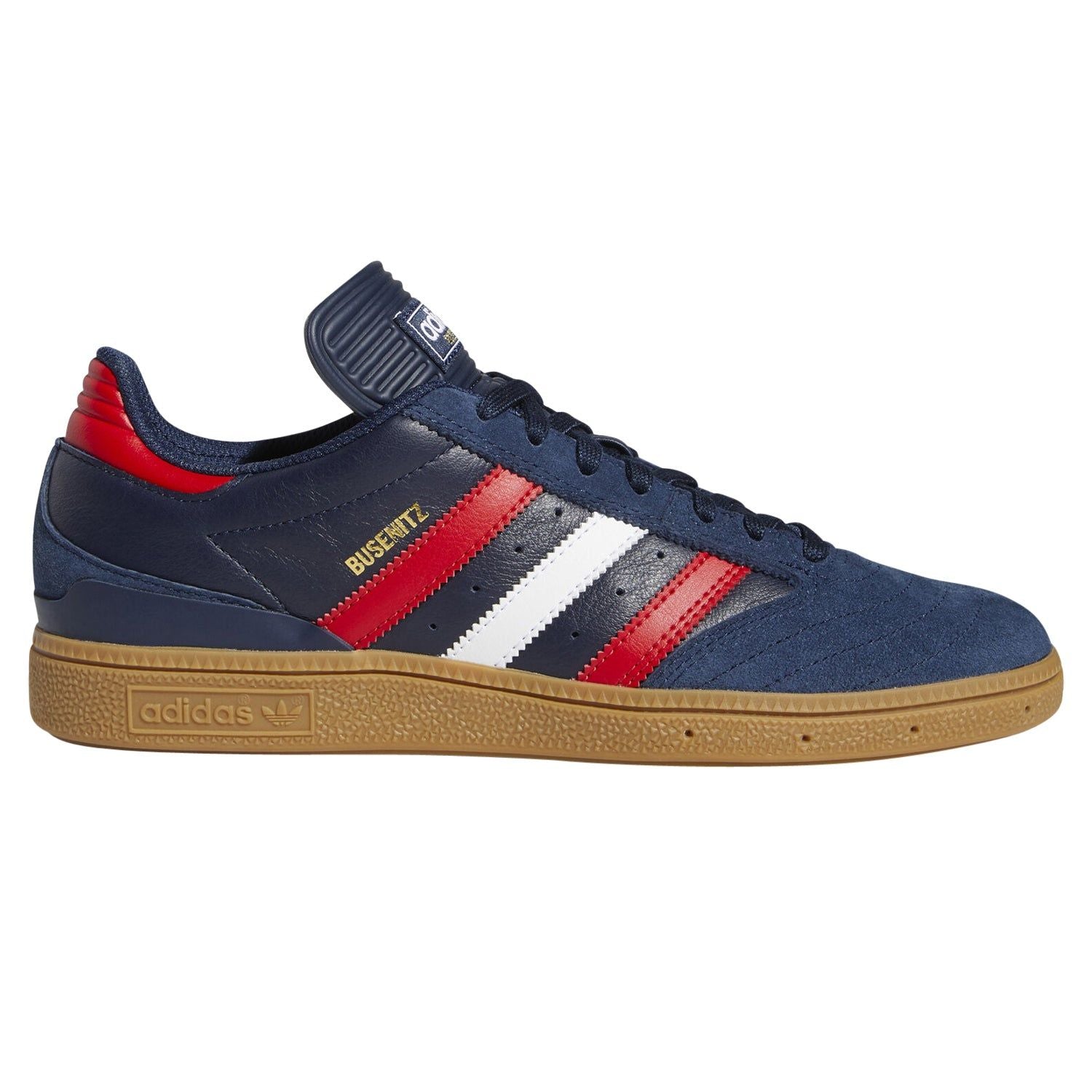 adidas Originals Busenitz Shoes - Collegiate / Navy / Scarlet - ViaductClothing - -