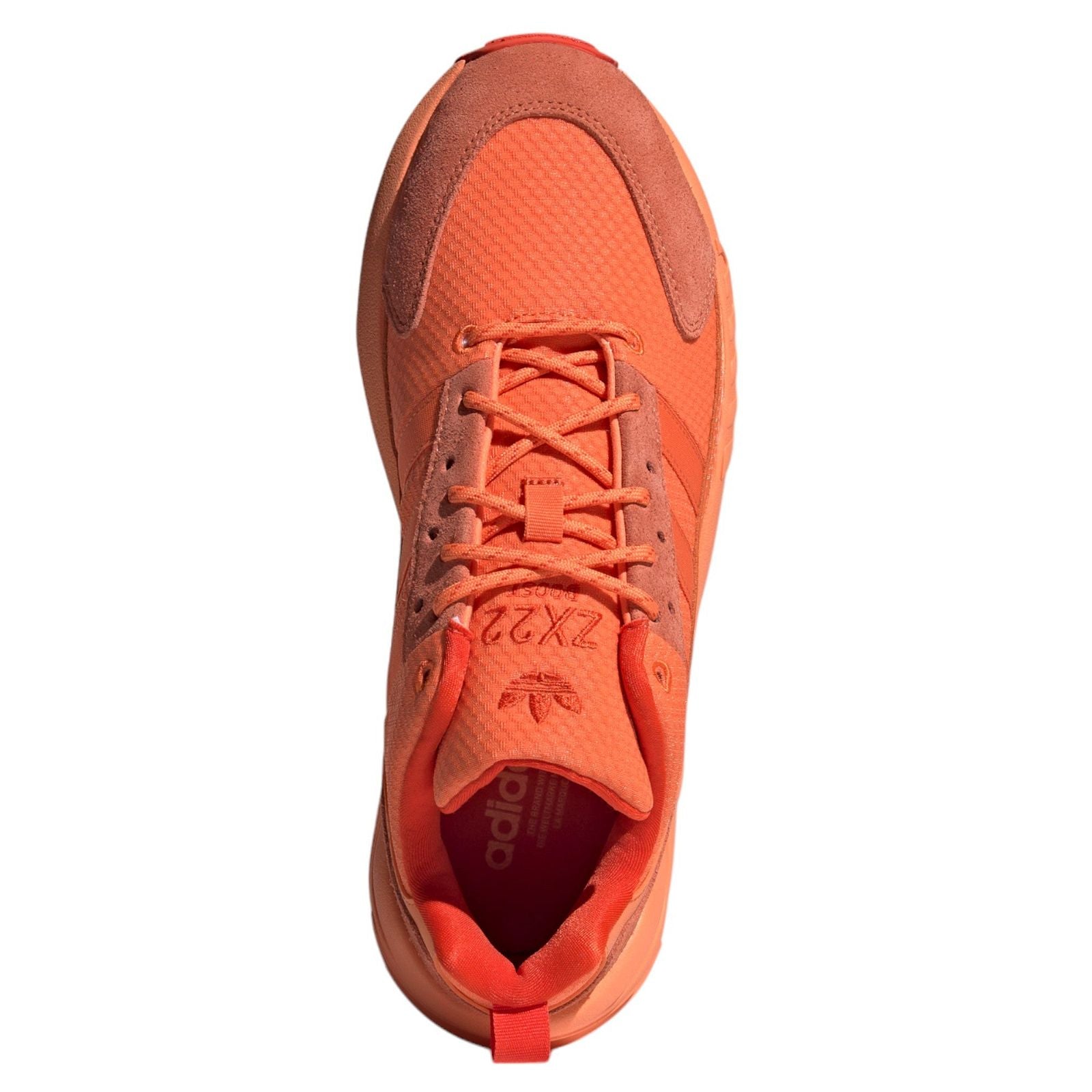 adidas Originals ZX 22 BOOST Shoes - Solar Orange / Semi Solar Orange - ViaductClothing - -
