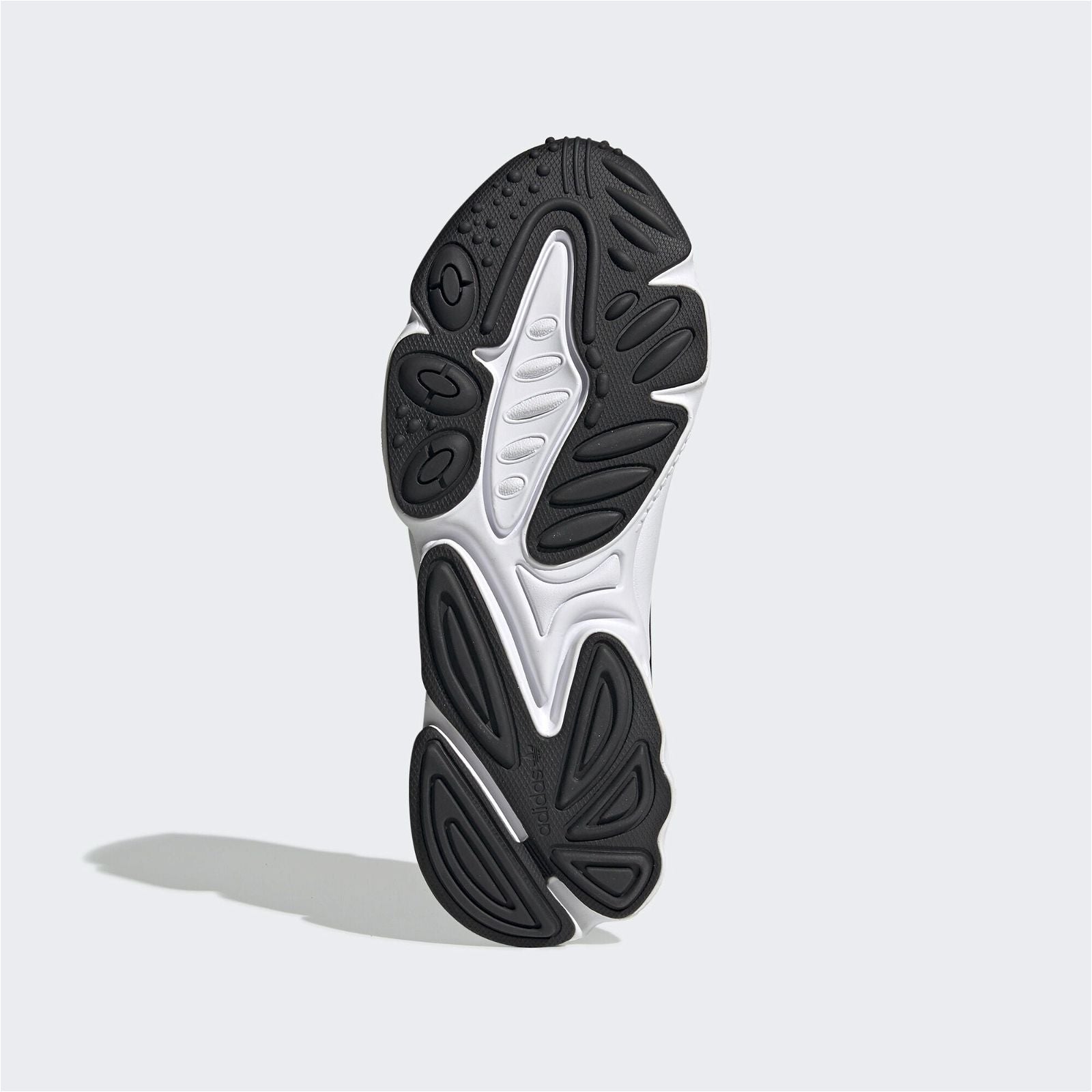 adidas Originals Unisex Ozweego Shoes - Core Black / Solar Green - ViaductClothing - -