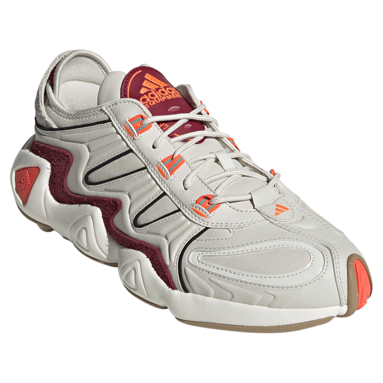 adidas Originals Unisex FYW S-97 Trainers - White / Solar Red - ViaductClothing - -