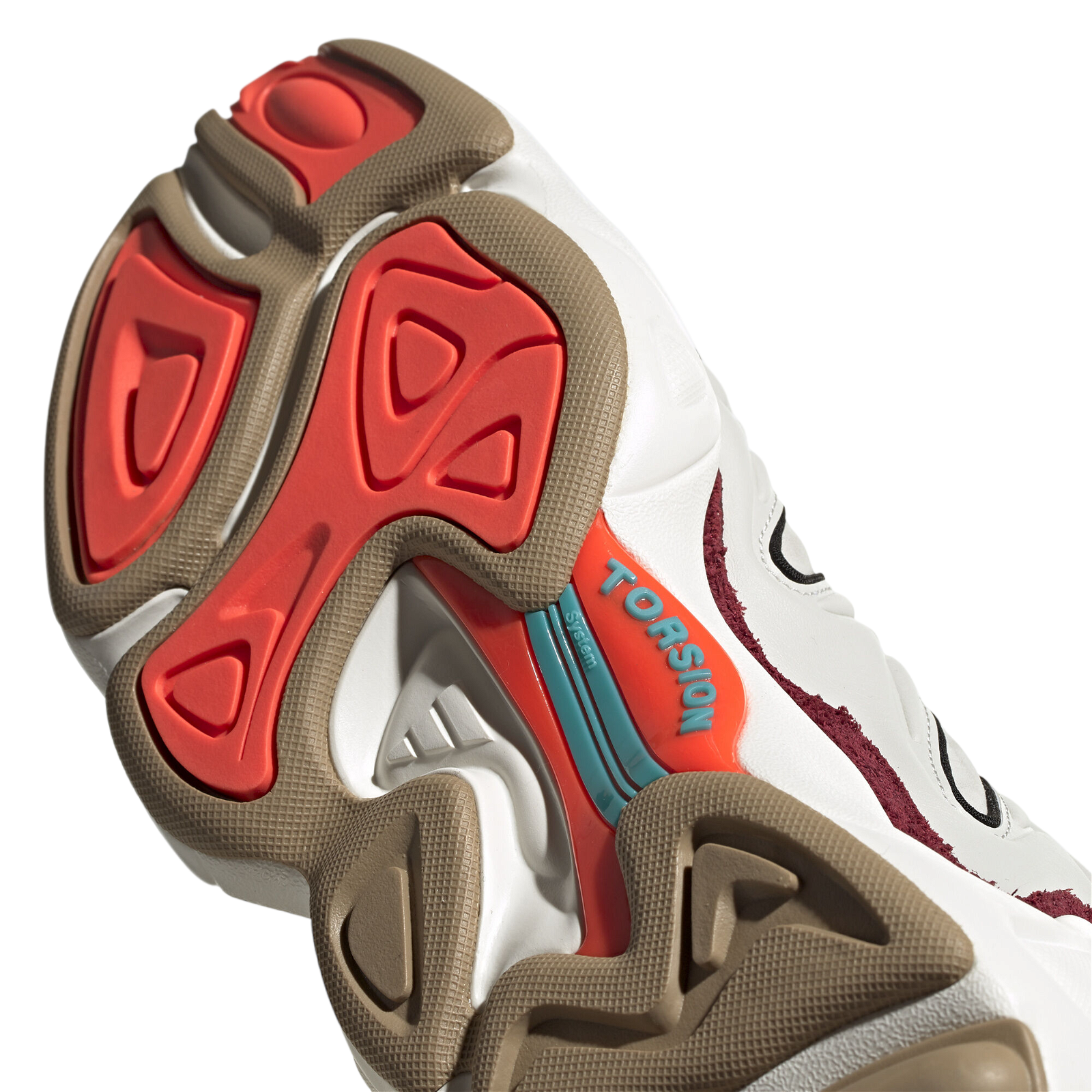 adidas Originals Unisex FYW S-97 Trainers - White / Solar Red - ViaductClothing - -
